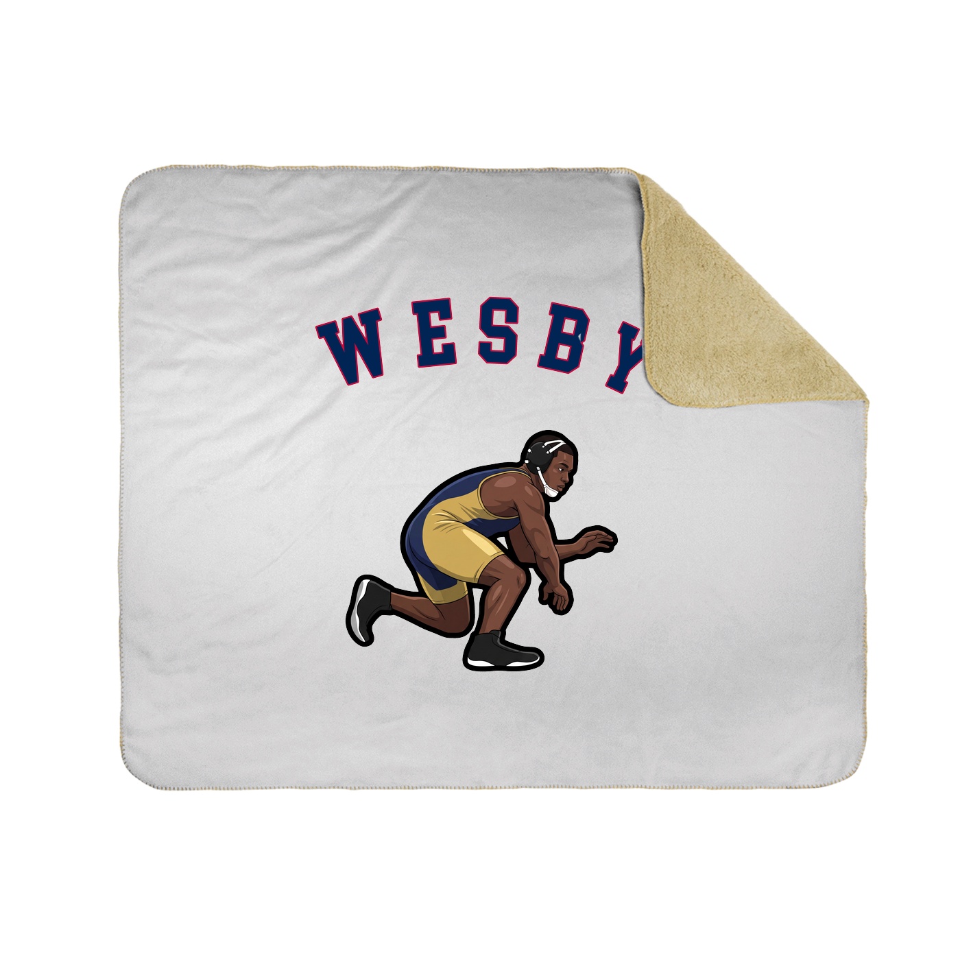 Throw Blanket — Shirsey Arch in White