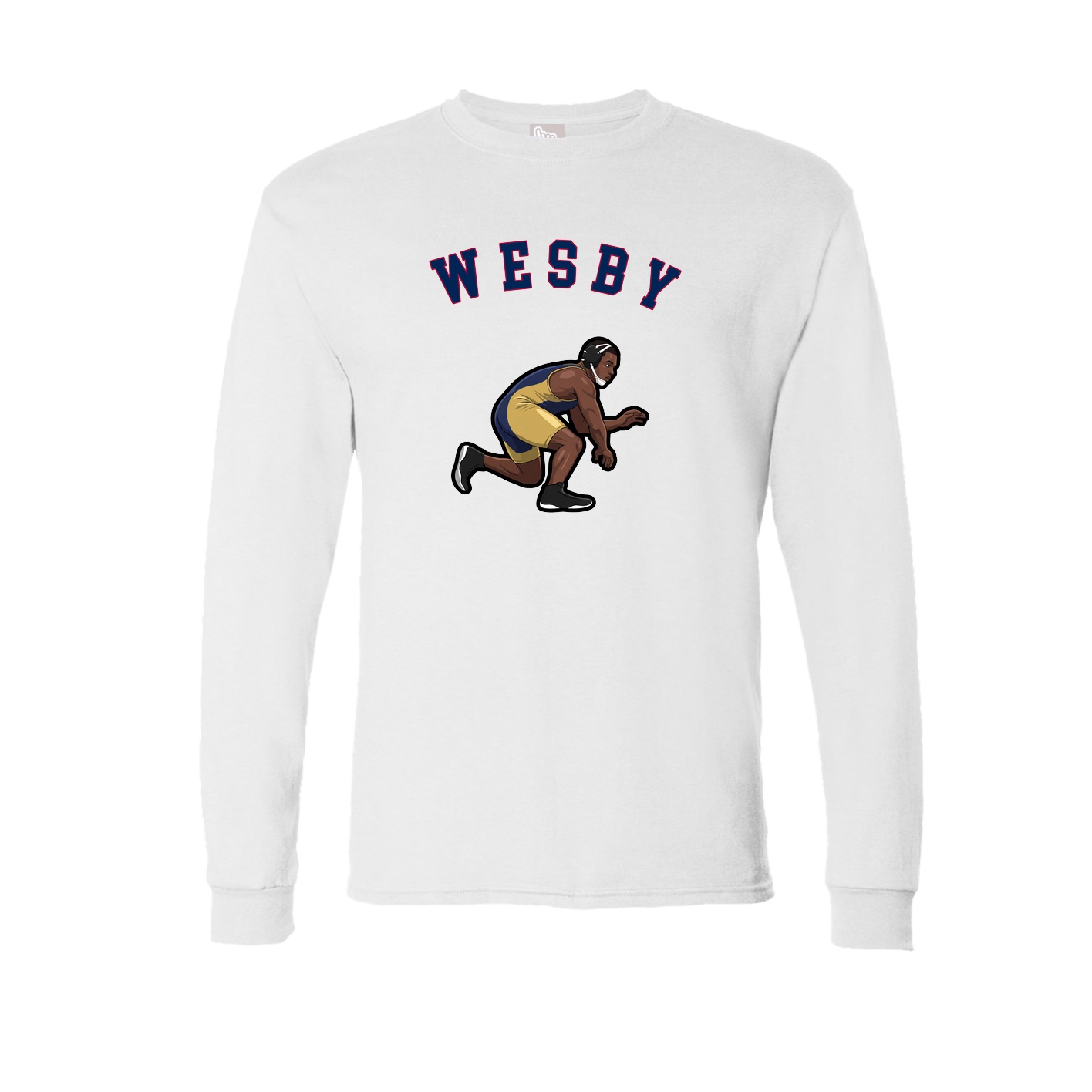 Long Sleeve Tee — Shirsey Arch in White