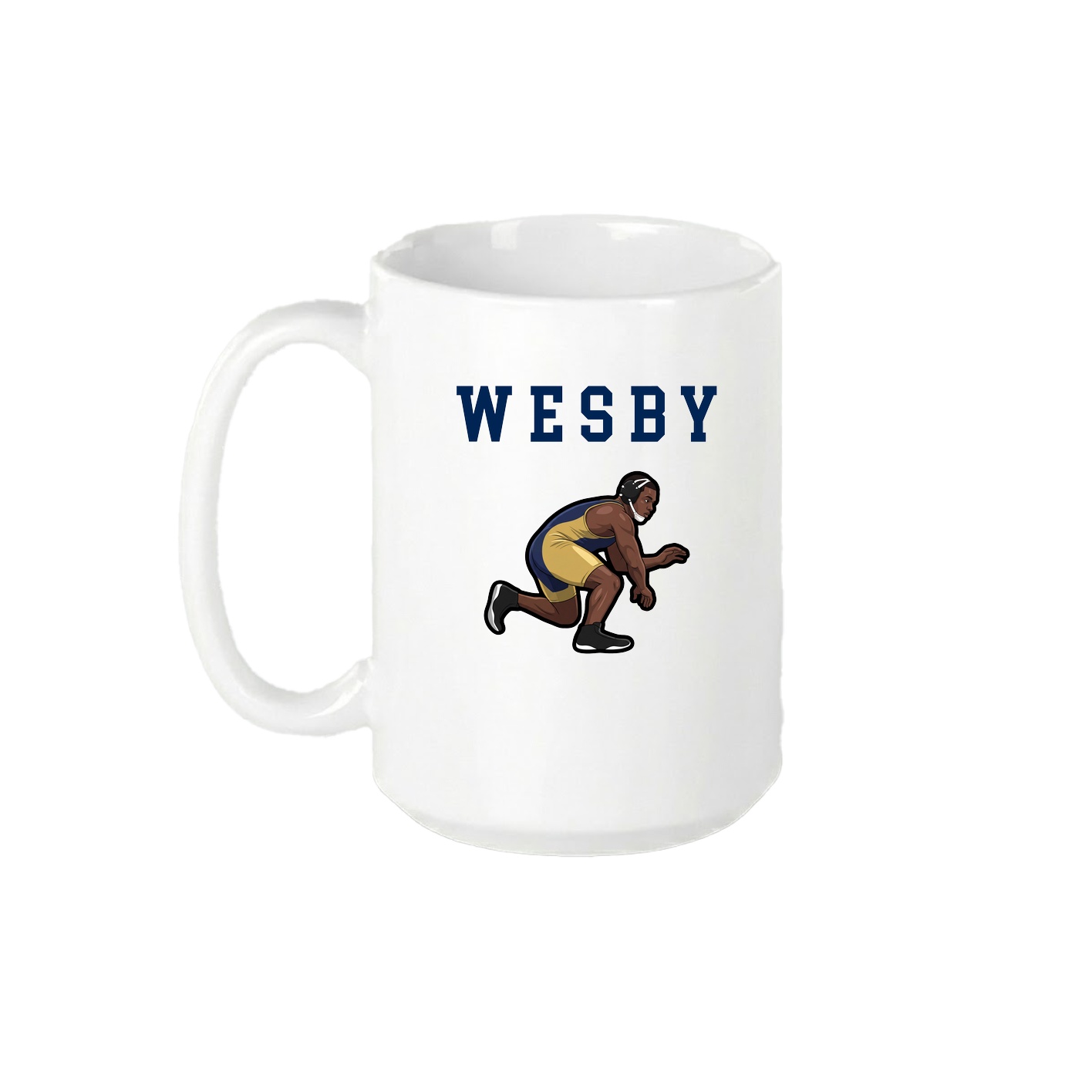 15oz Coffee Mug — Shirsey in White