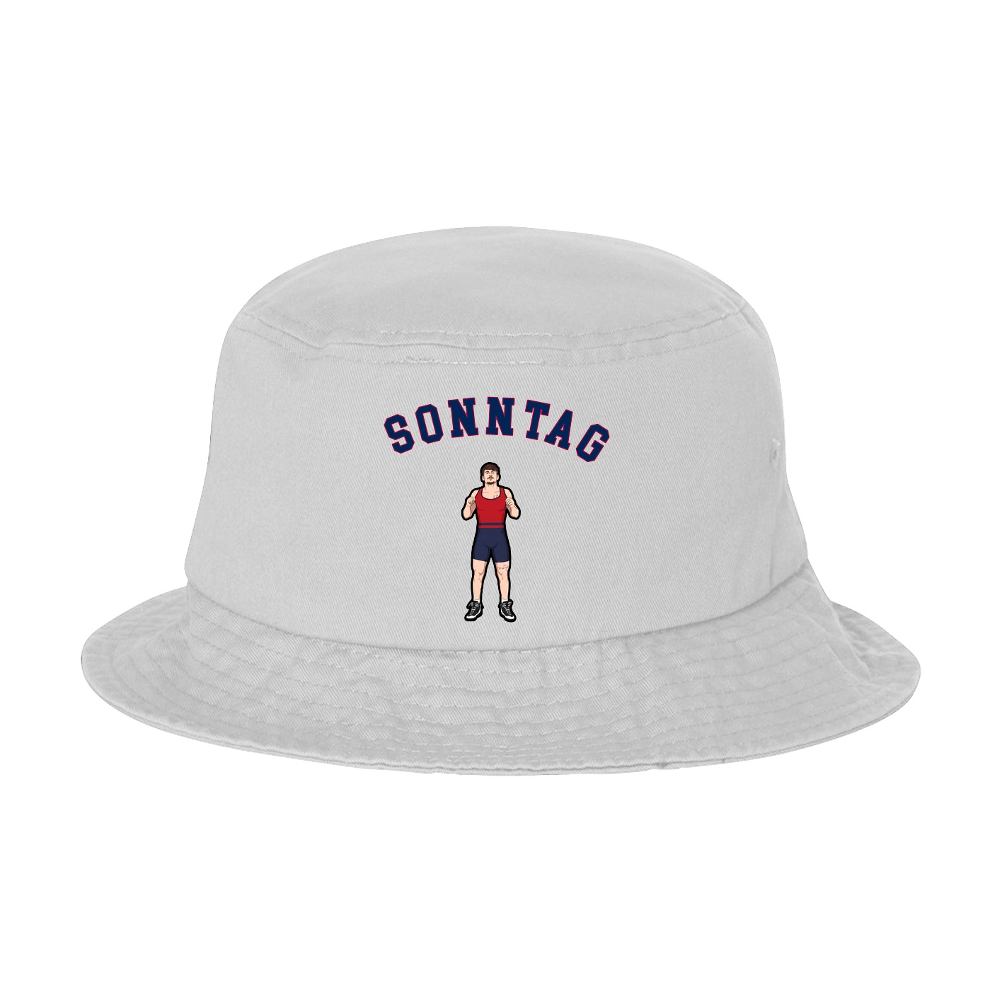 Bucket Cap — Shirsey Arch in White
