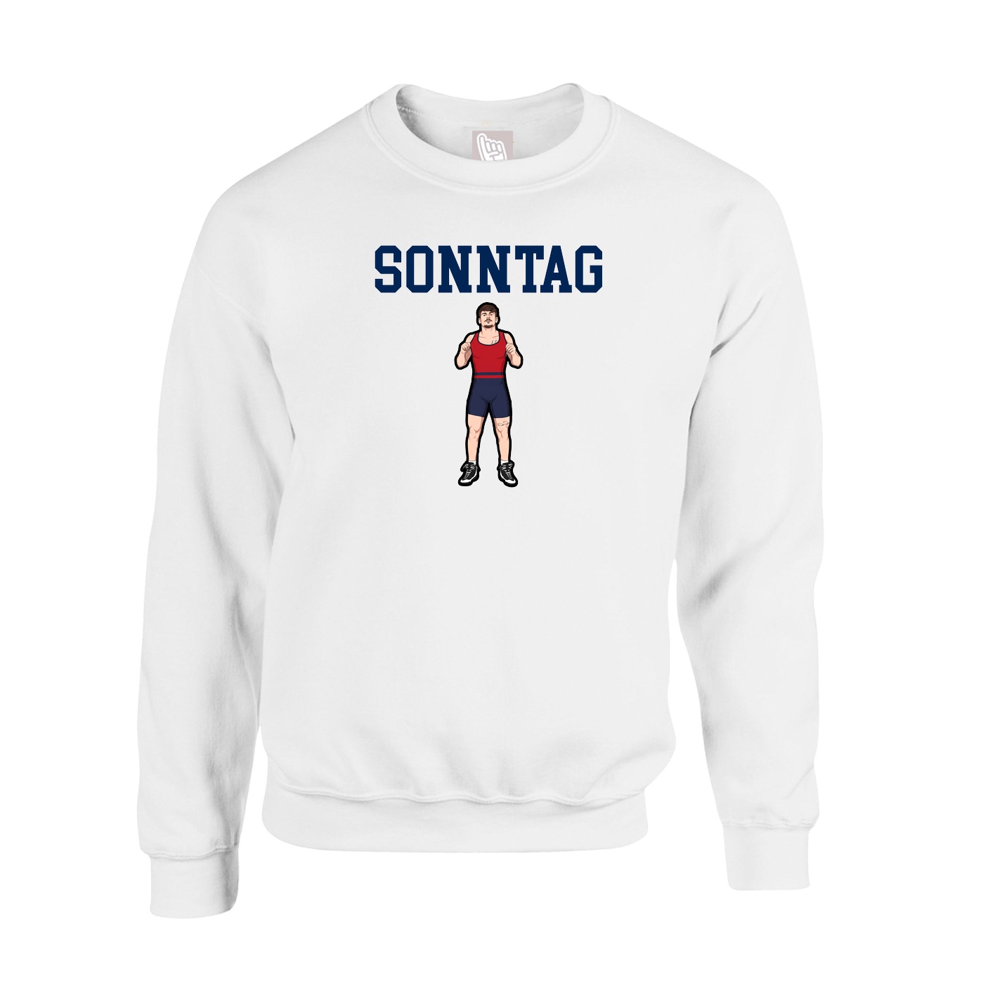 Fleece Crew — Shirsey in White