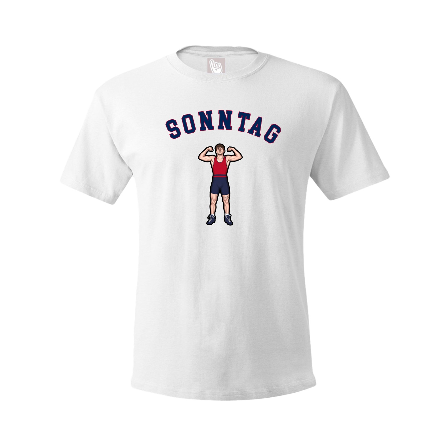 Youth Tee — Shirsey Arch in White