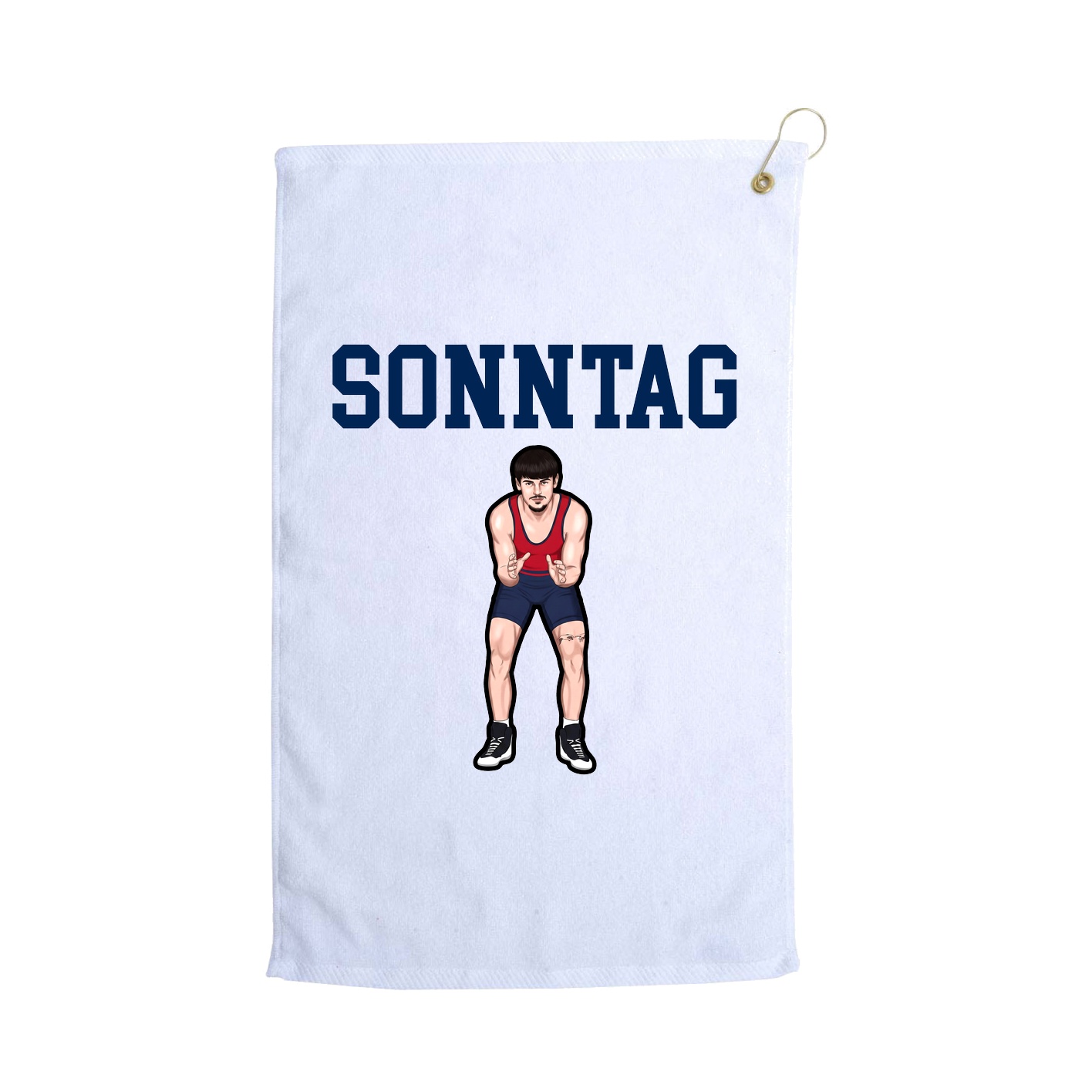 Golf Towel — Shirsey in White