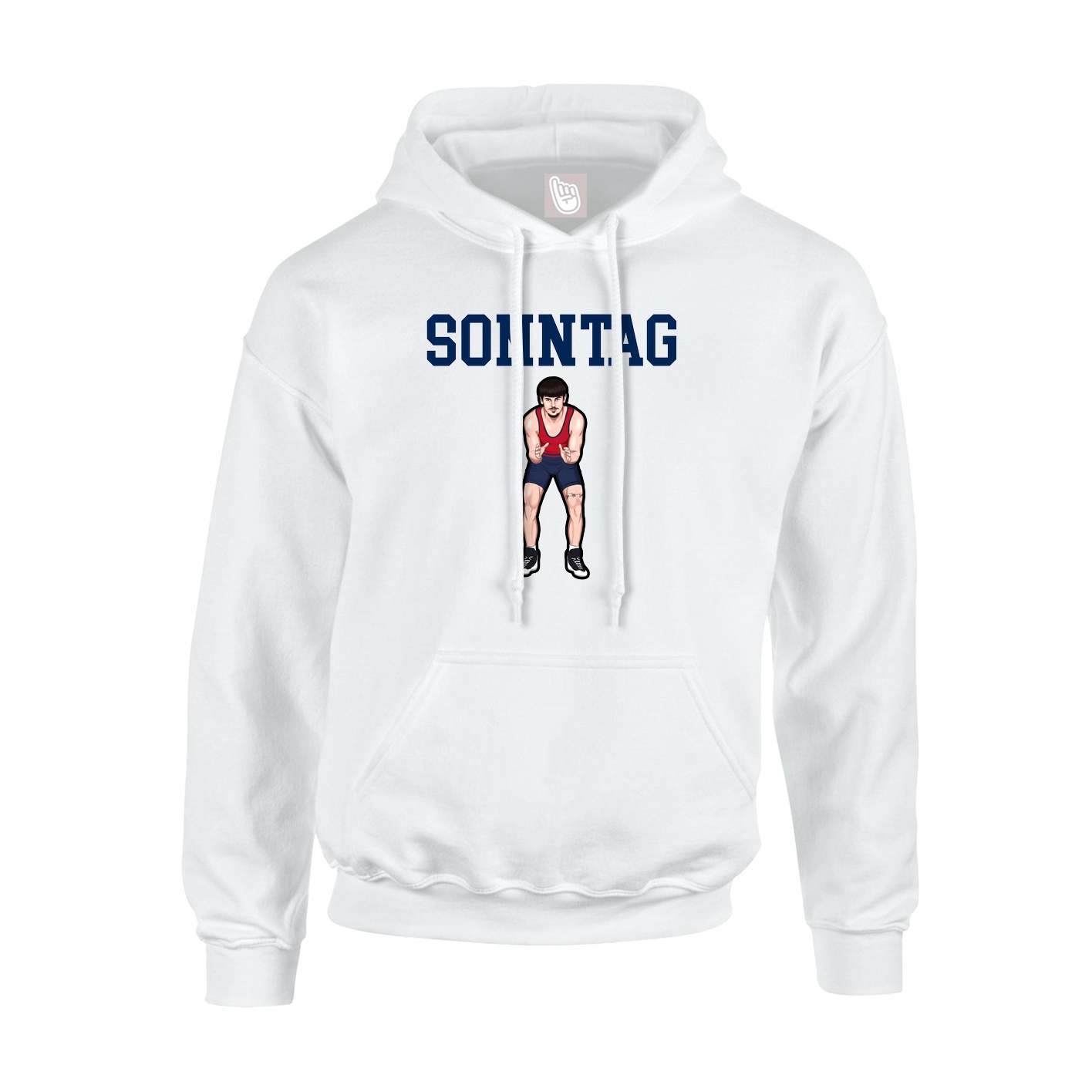 Youth Hoodie — Shirsey in White
