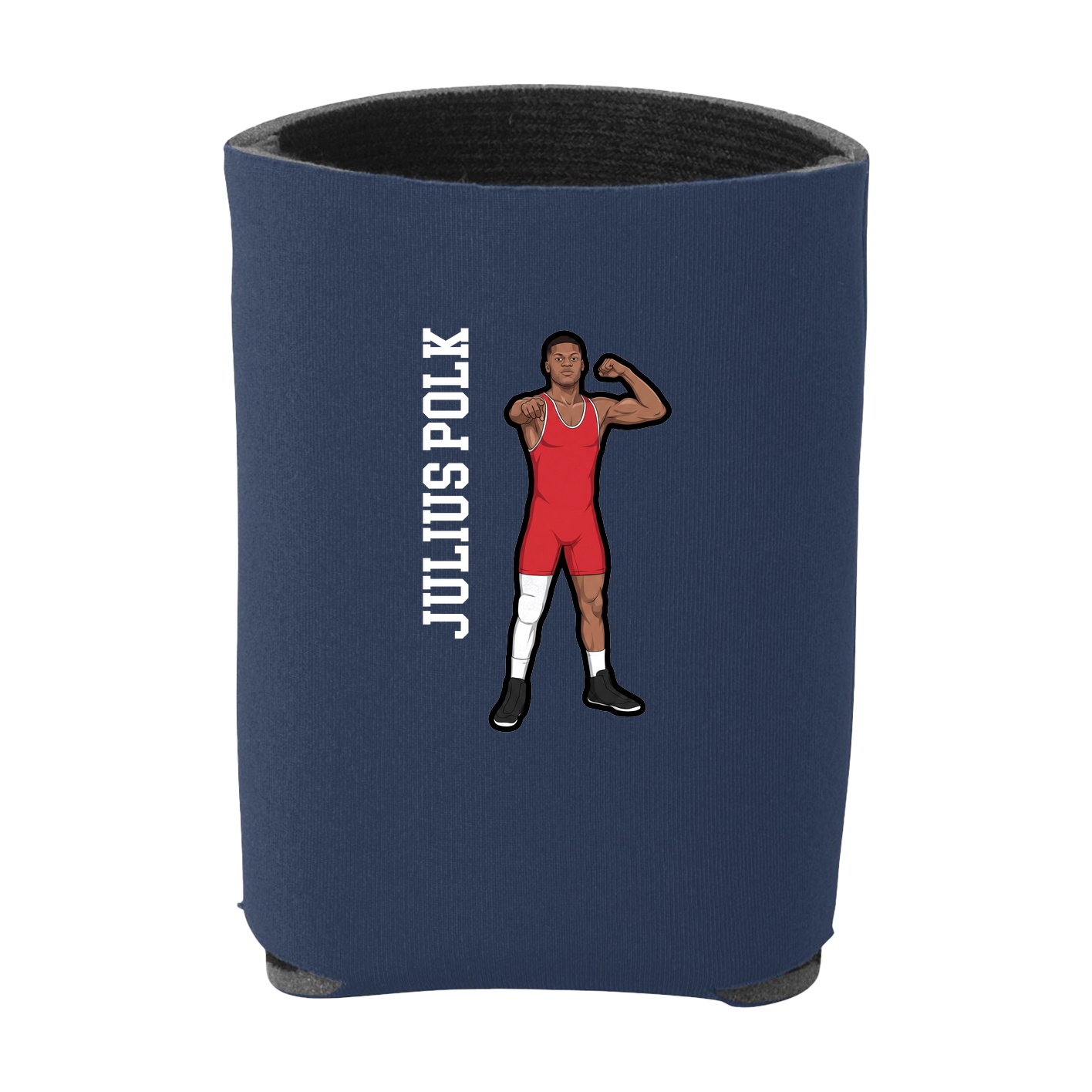 Can Holder — Name Vertical in Navy