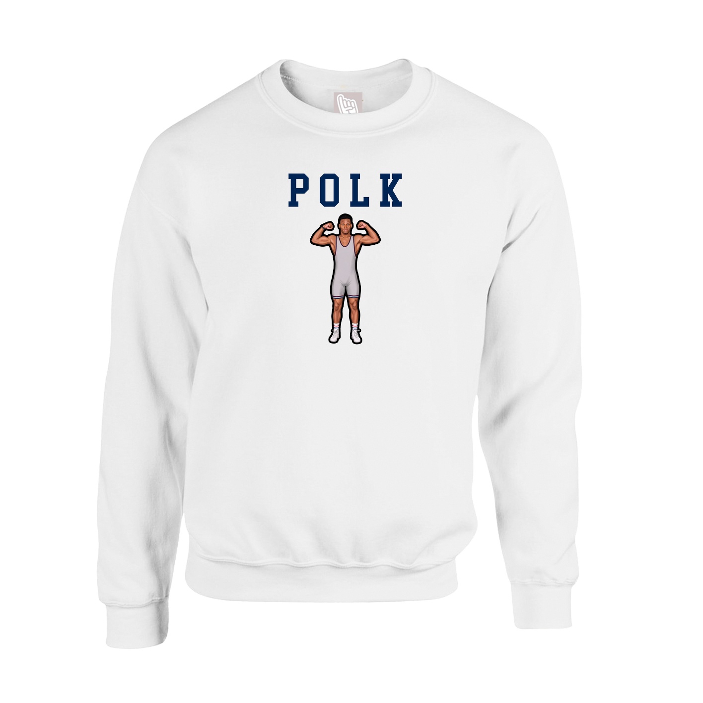 Fleece Crew — Shirsey in White