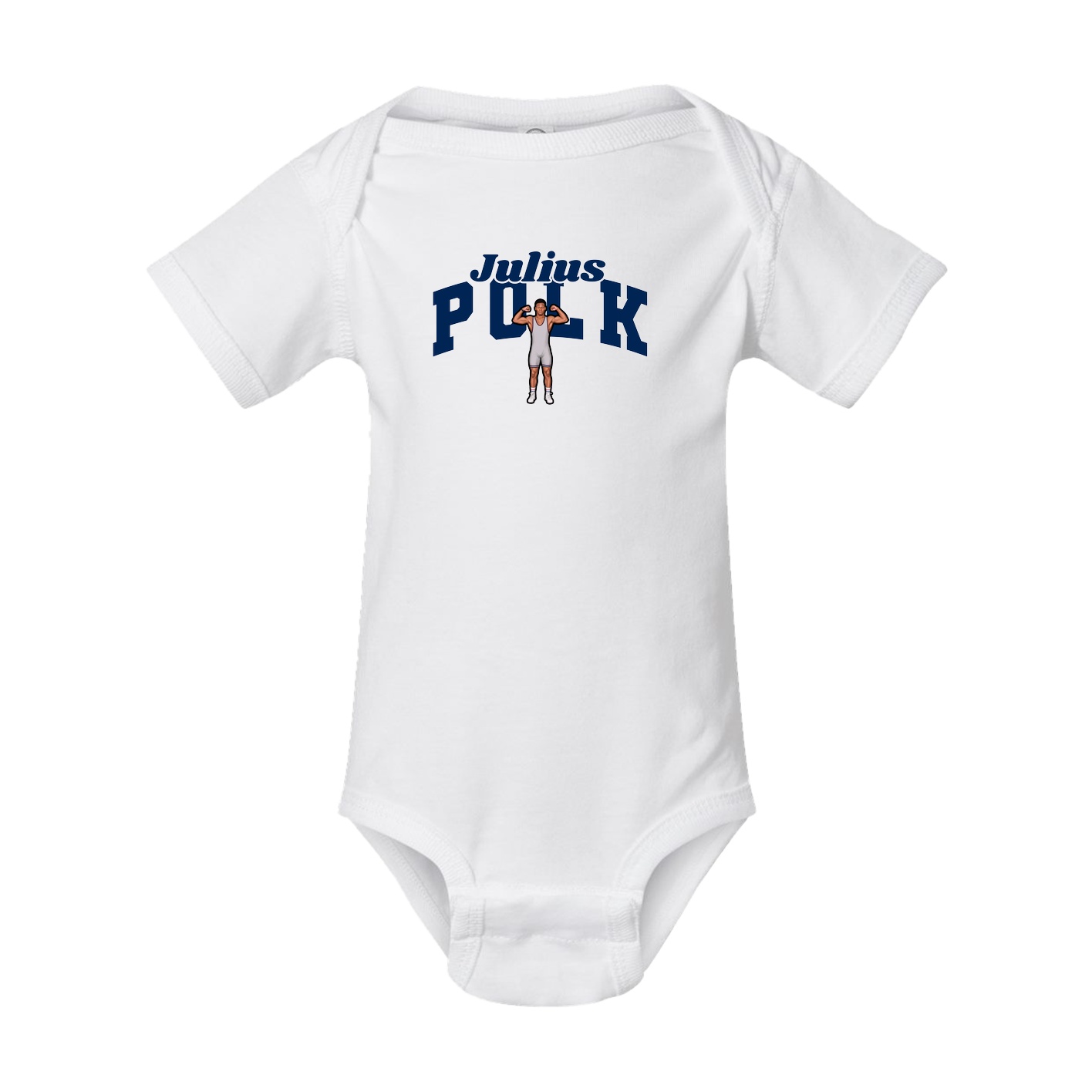 Baby Onesie — Signature Arch in White