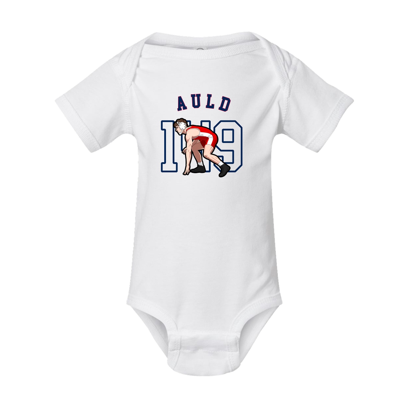 Baby Onesie — Shirsey Arch in White