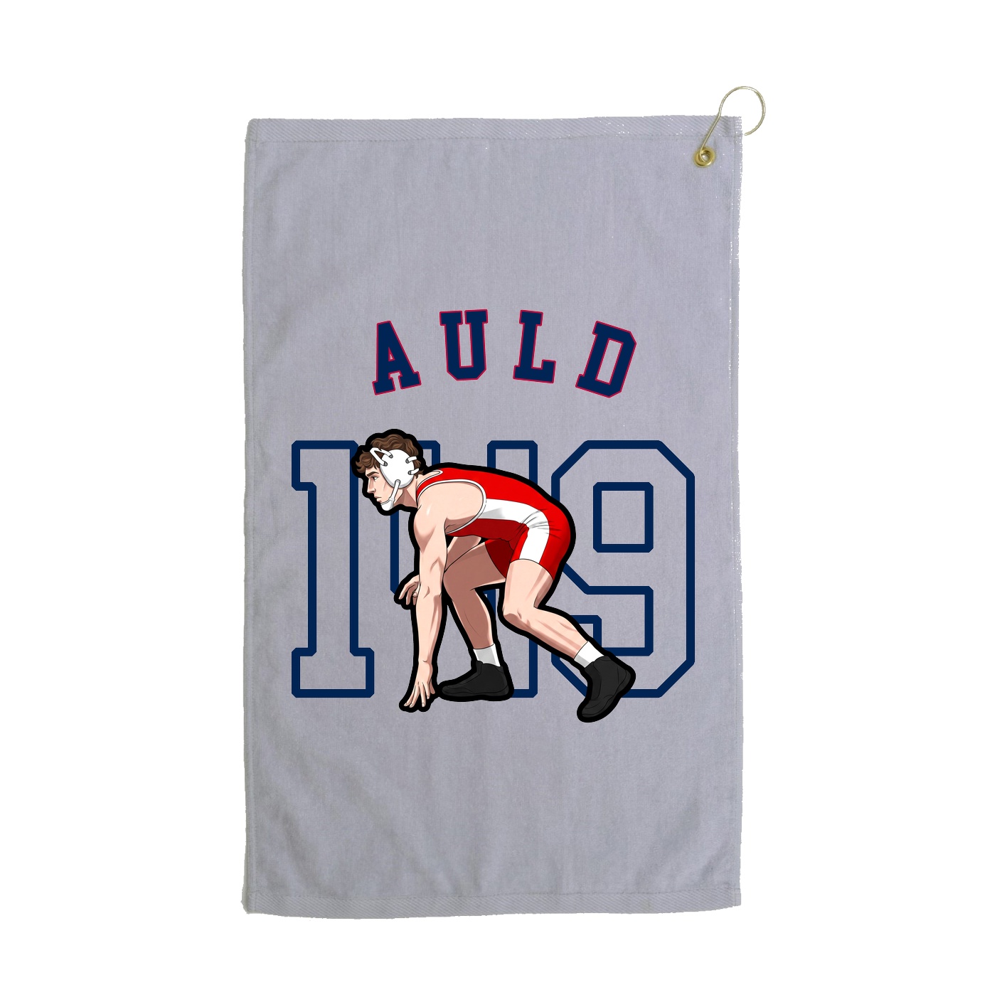 Golf Towel — Shirsey Arch in Grey