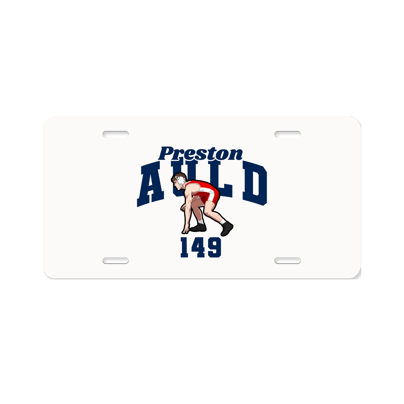 License Plate — Signature Arch in Classic