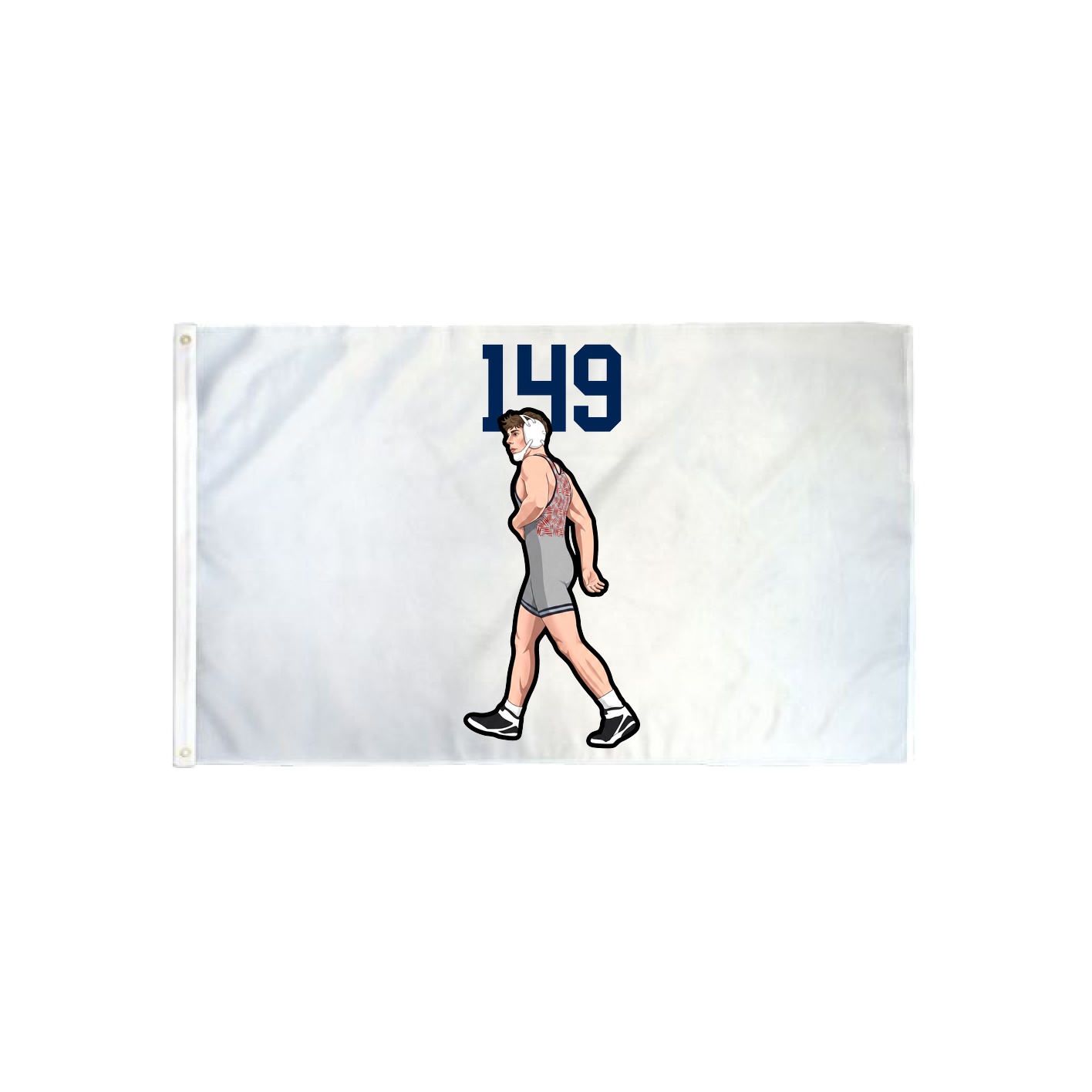 3x5 Flag — Number Top in Classic