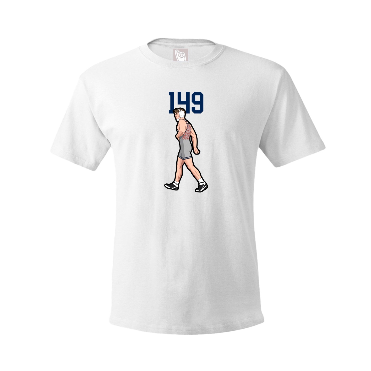 Tee — Number Top in White