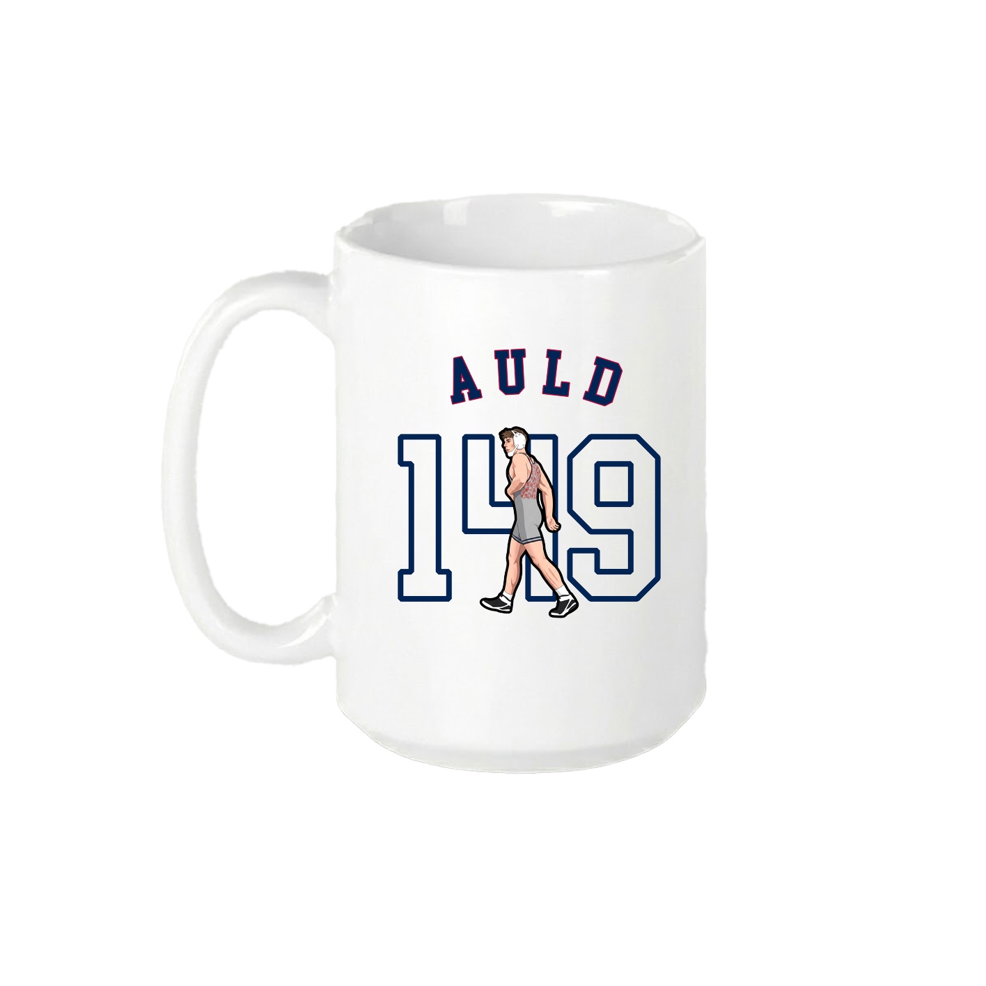 15oz Coffee Mug — Shirsey Arch in White
