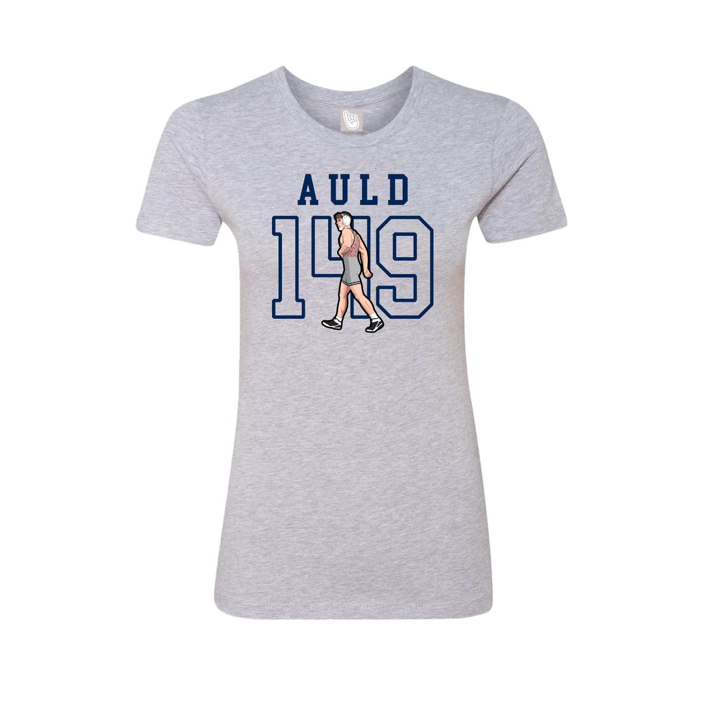 Fitted Women's Tee — Shirsey in Grey