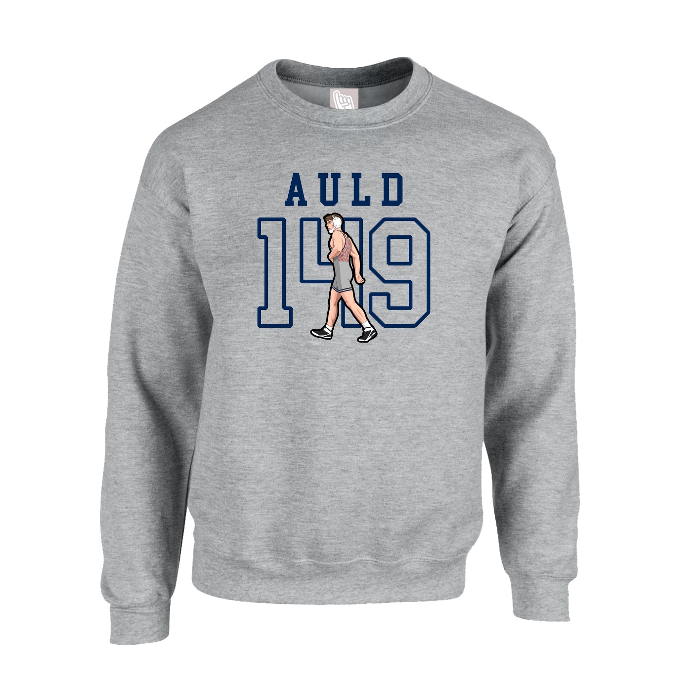 Fleece Crew — Shirsey in Grey