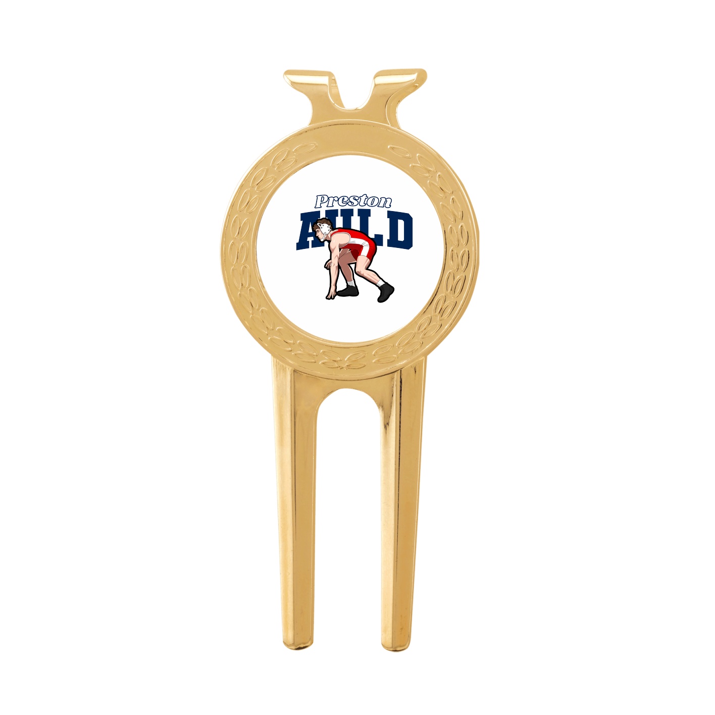Divot Tool with Ball Marker — Name Arch in Classic