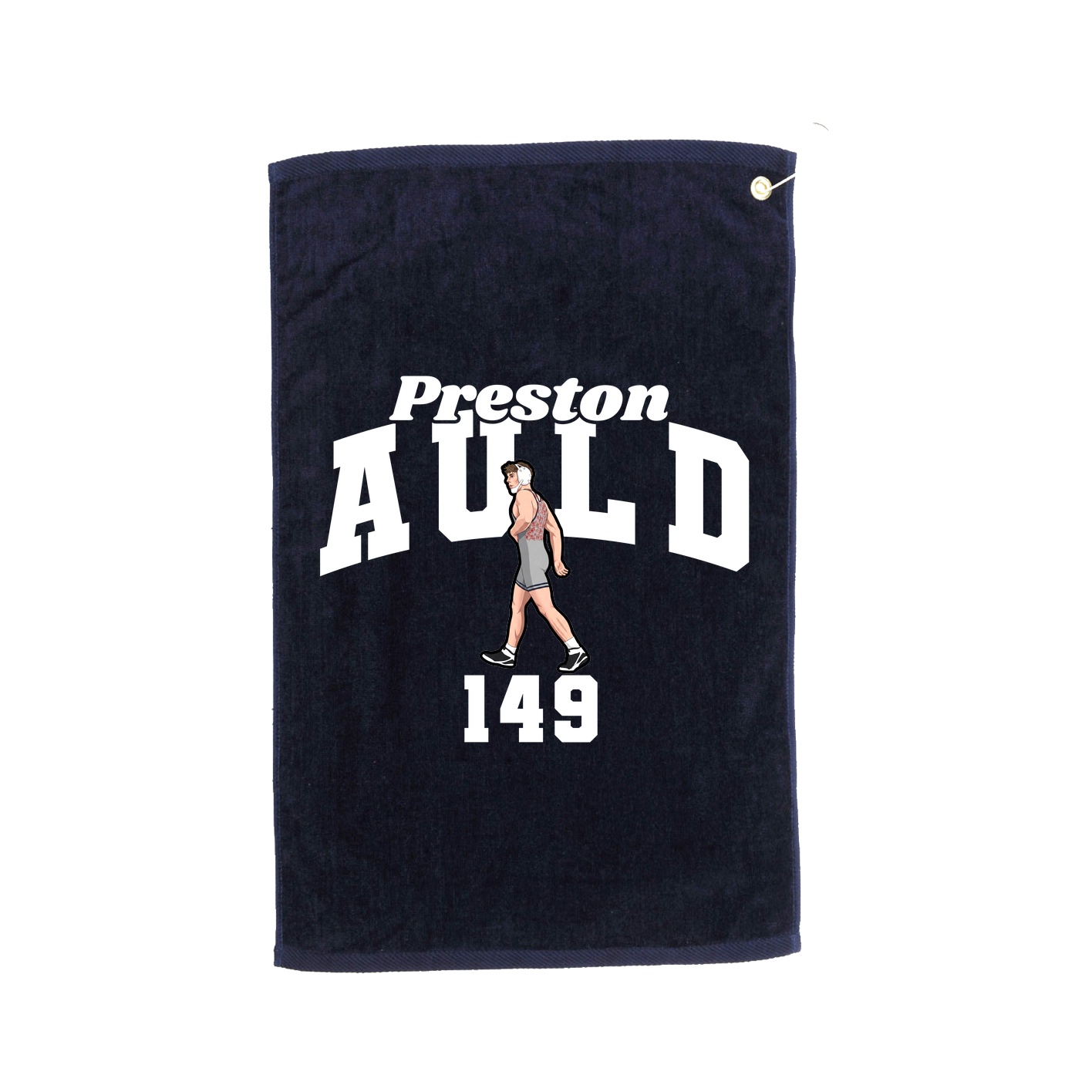 Golf Towel — Signature Arch in Navy