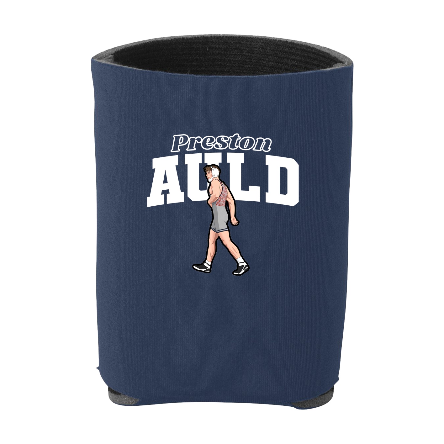 Can Holder — Name Arch in Navy