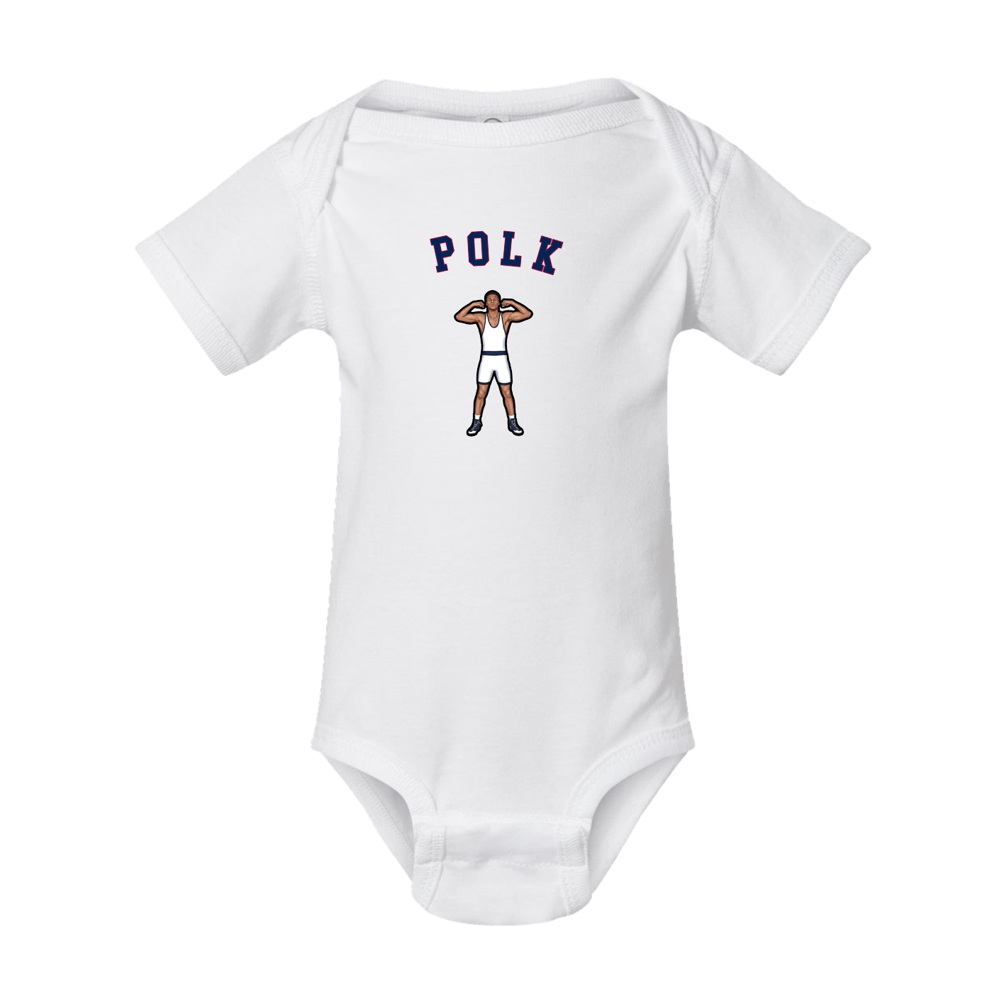 Baby Onesie — Shirsey Arch in White