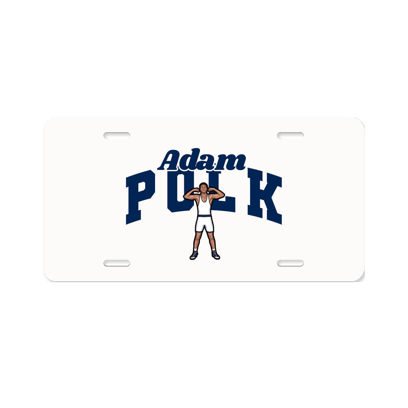 License Plate — Signature Arch in Classic
