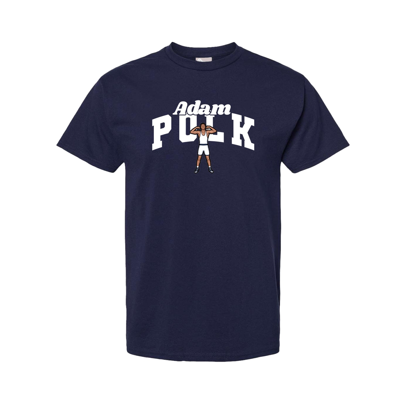 Youth Tee — Signature Arch in Navy