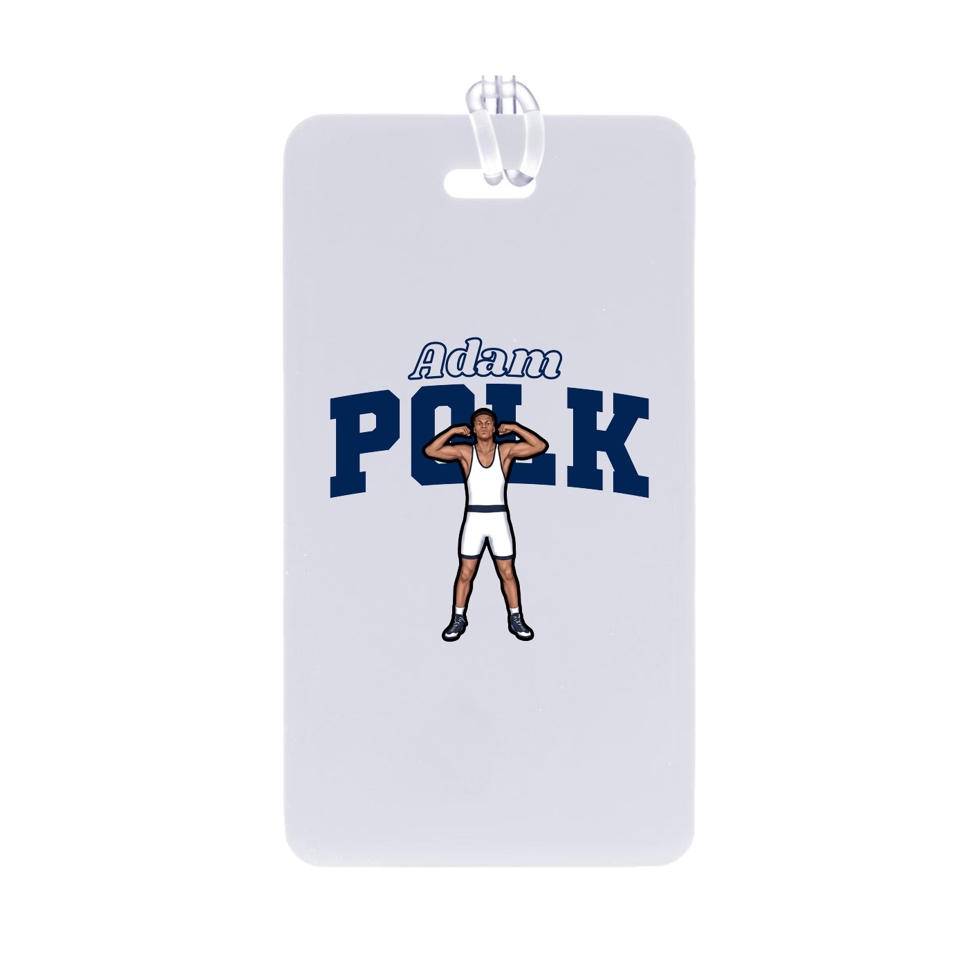 Bag Tag — Name Arch in Classic