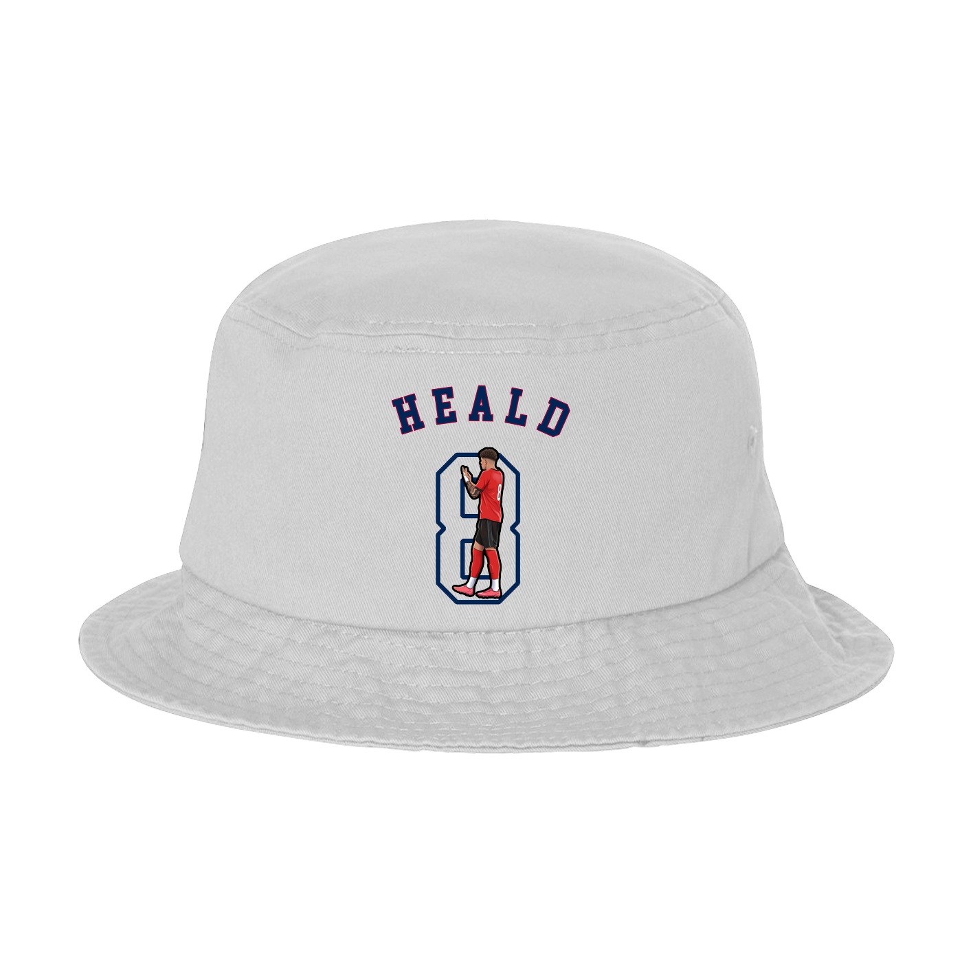 Bucket Cap — Shirsey Arch in White