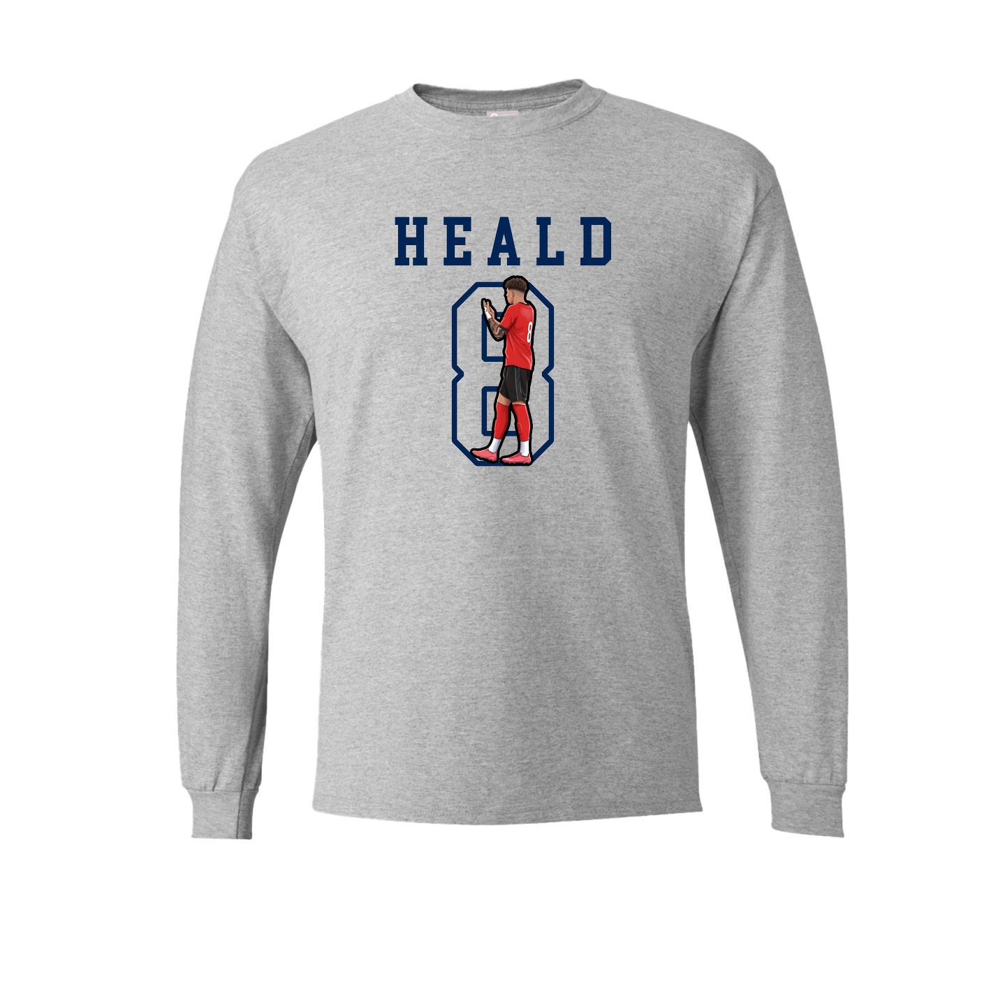 Long Sleeve Tee — Shirsey in Grey