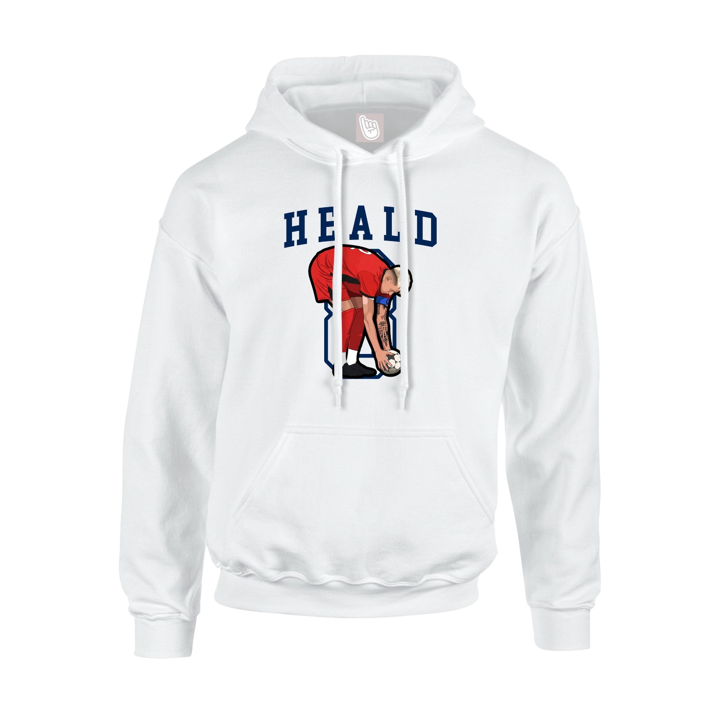 Hoodie — Shirsey in White