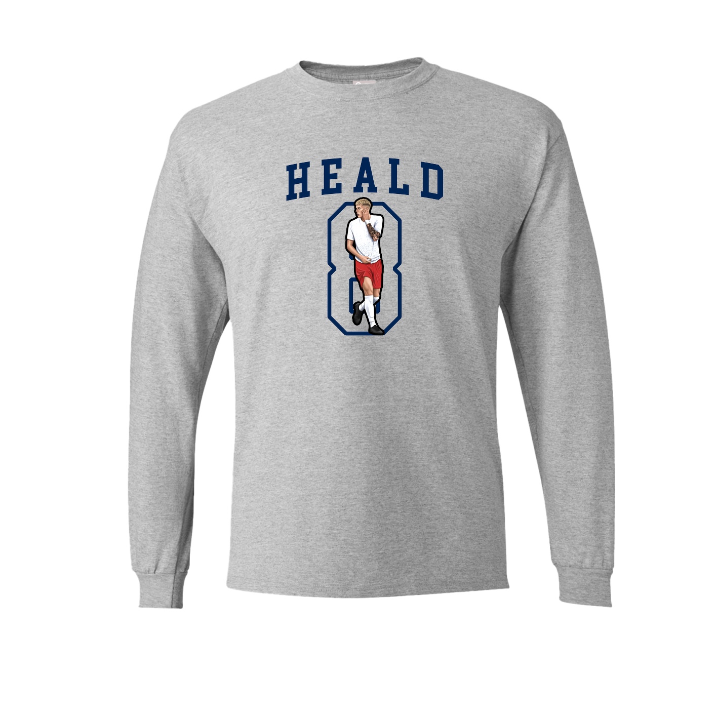 Long Sleeve Tee — Shirsey in Grey