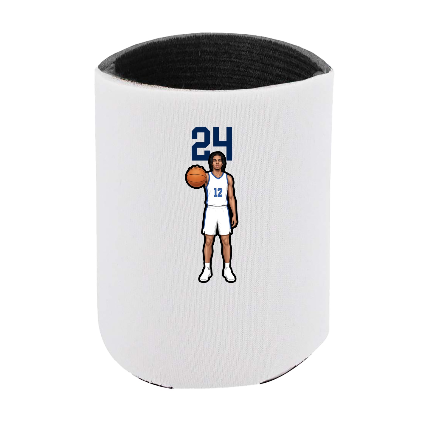 Can Holder — Number Top in White