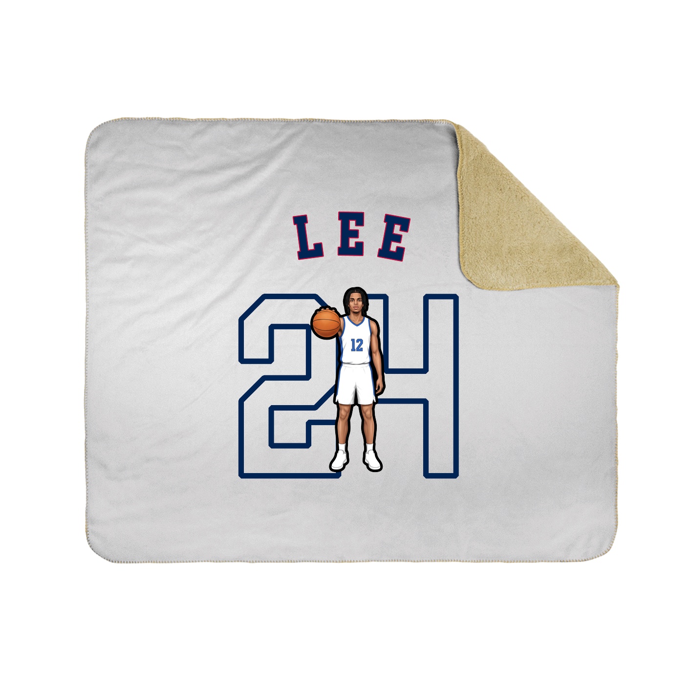 Throw Blanket — Shirsey Arch in White