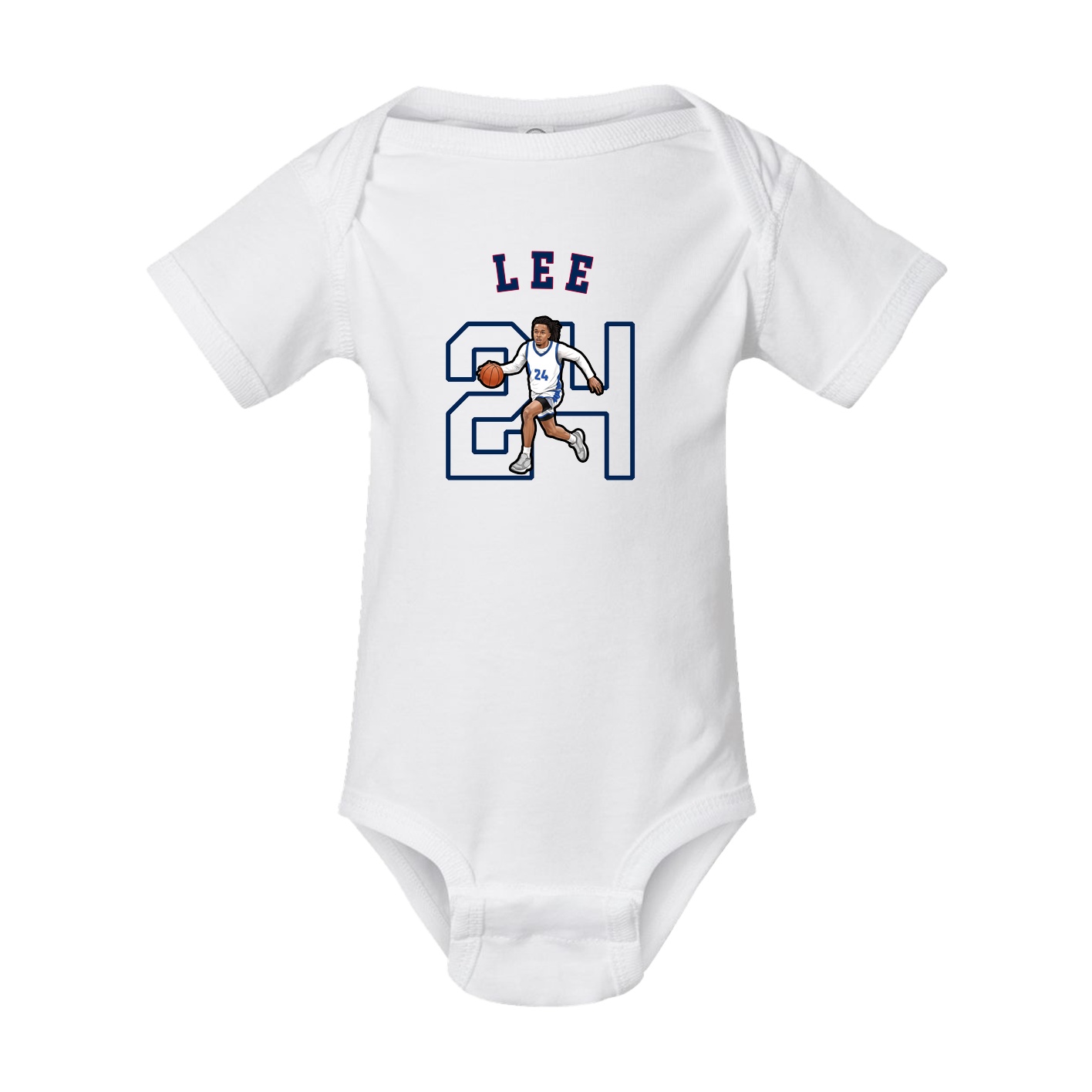 Baby Onesie — Shirsey Arch in White