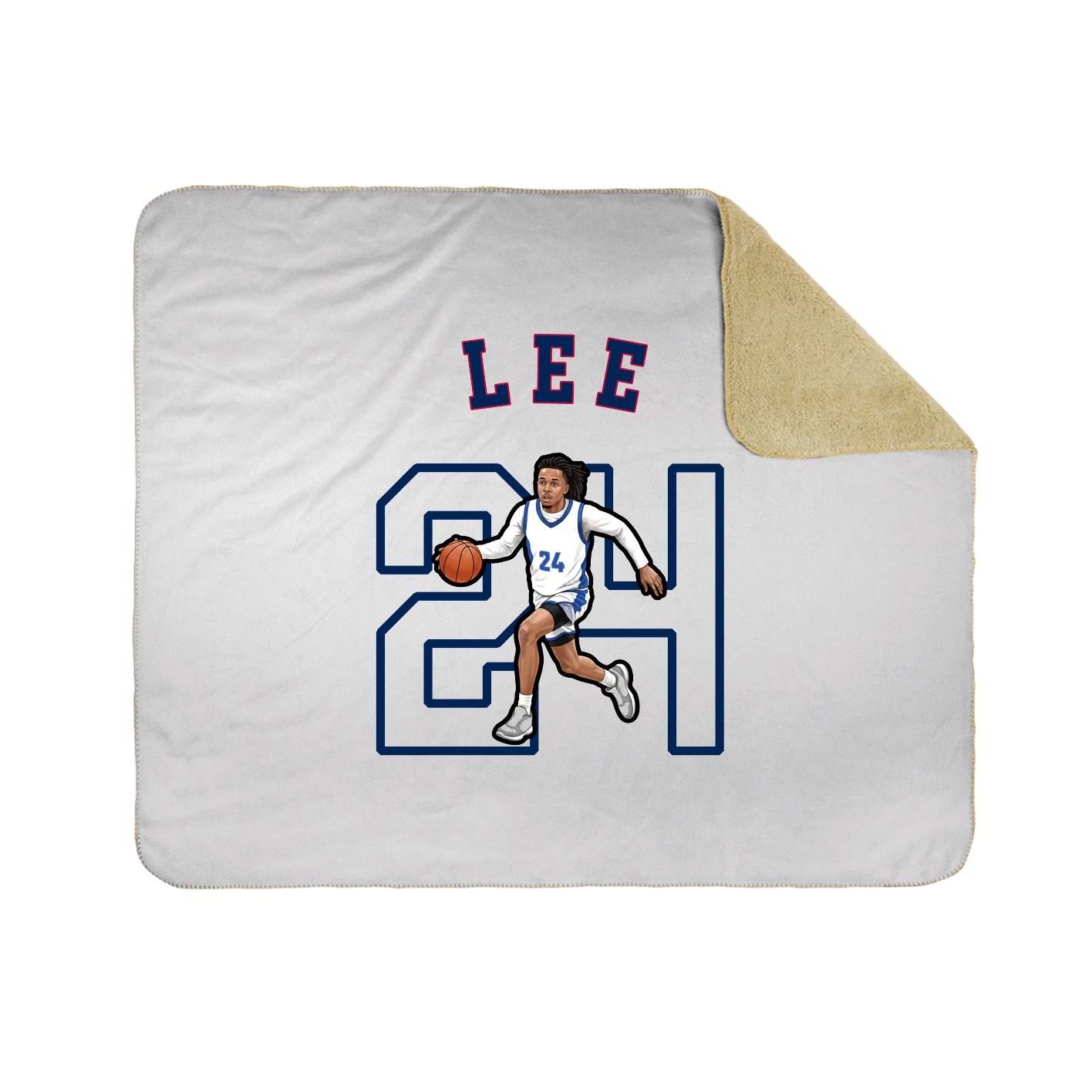 Throw Blanket — Shirsey Arch in White