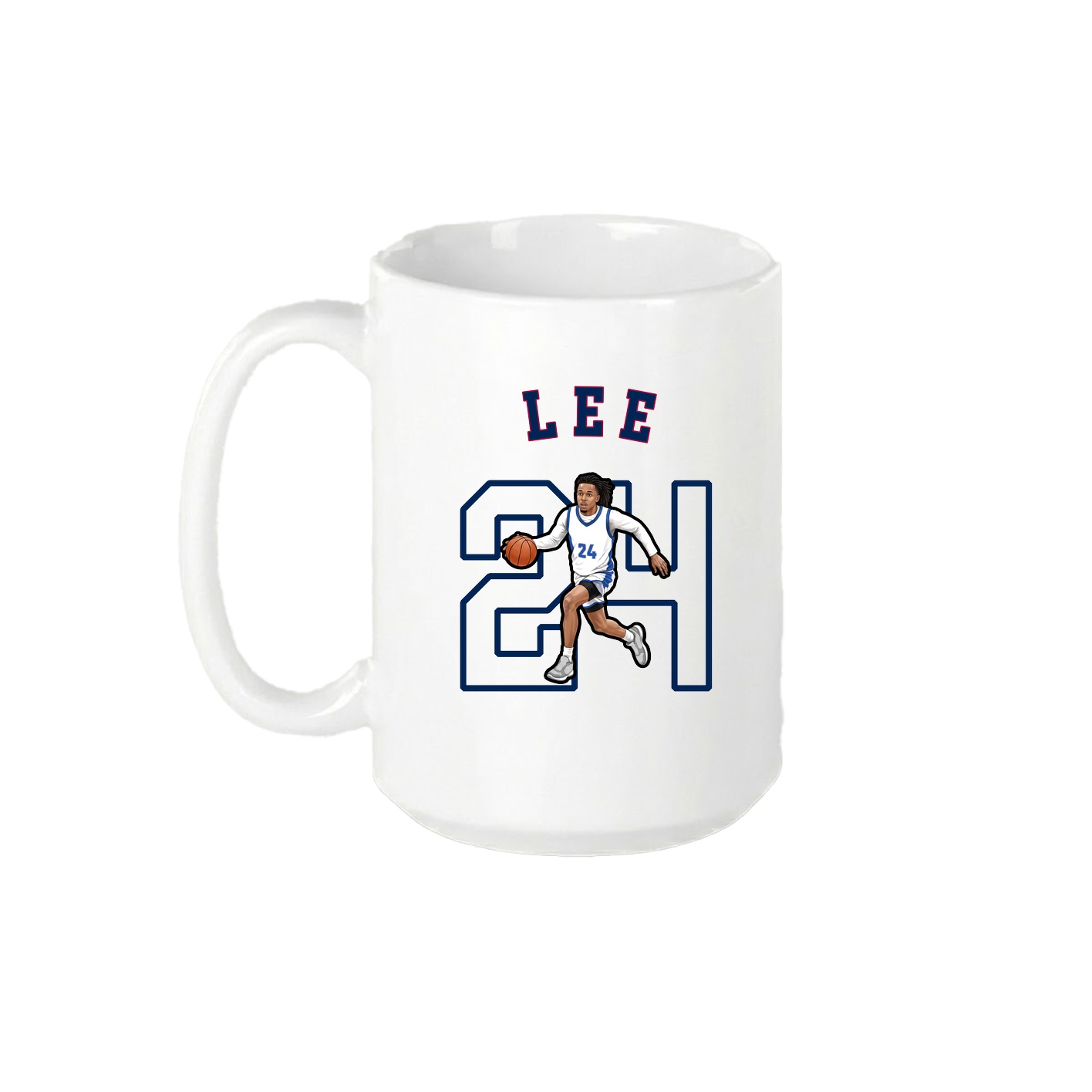 15oz Coffee Mug — Shirsey Arch in White
