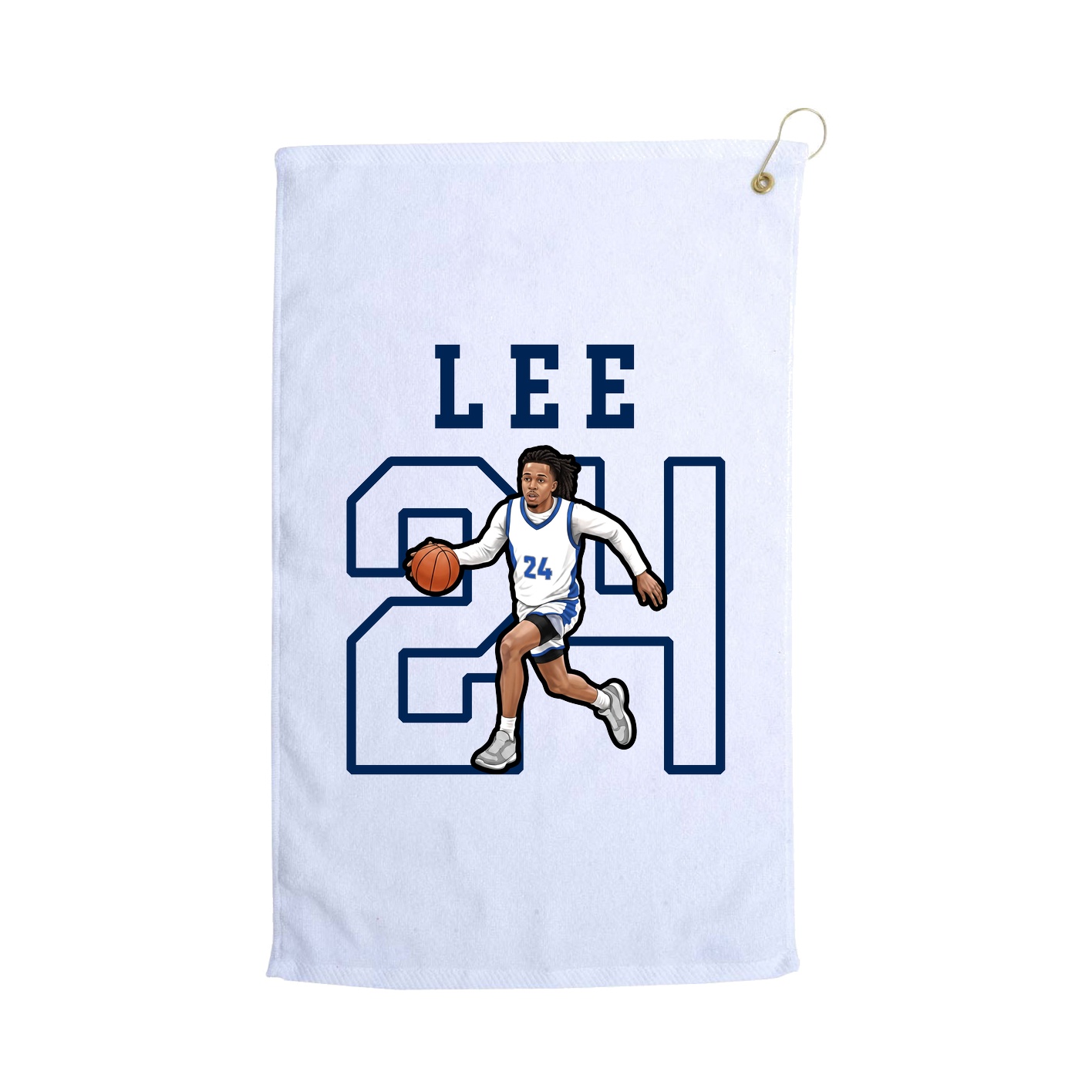 Golf Towel — Shirsey in White