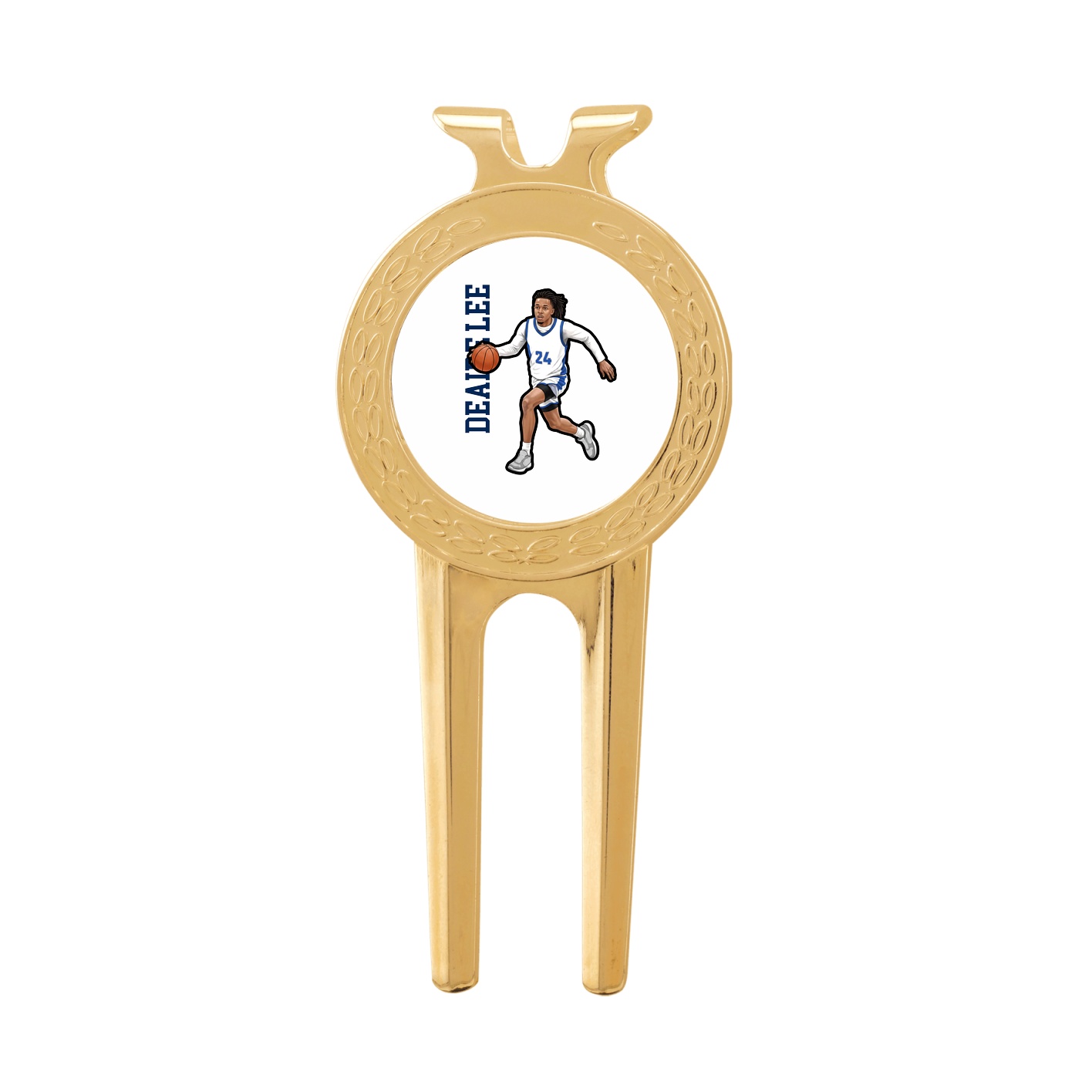 Divot Tool with Ball Marker — Name Vertical in Classic