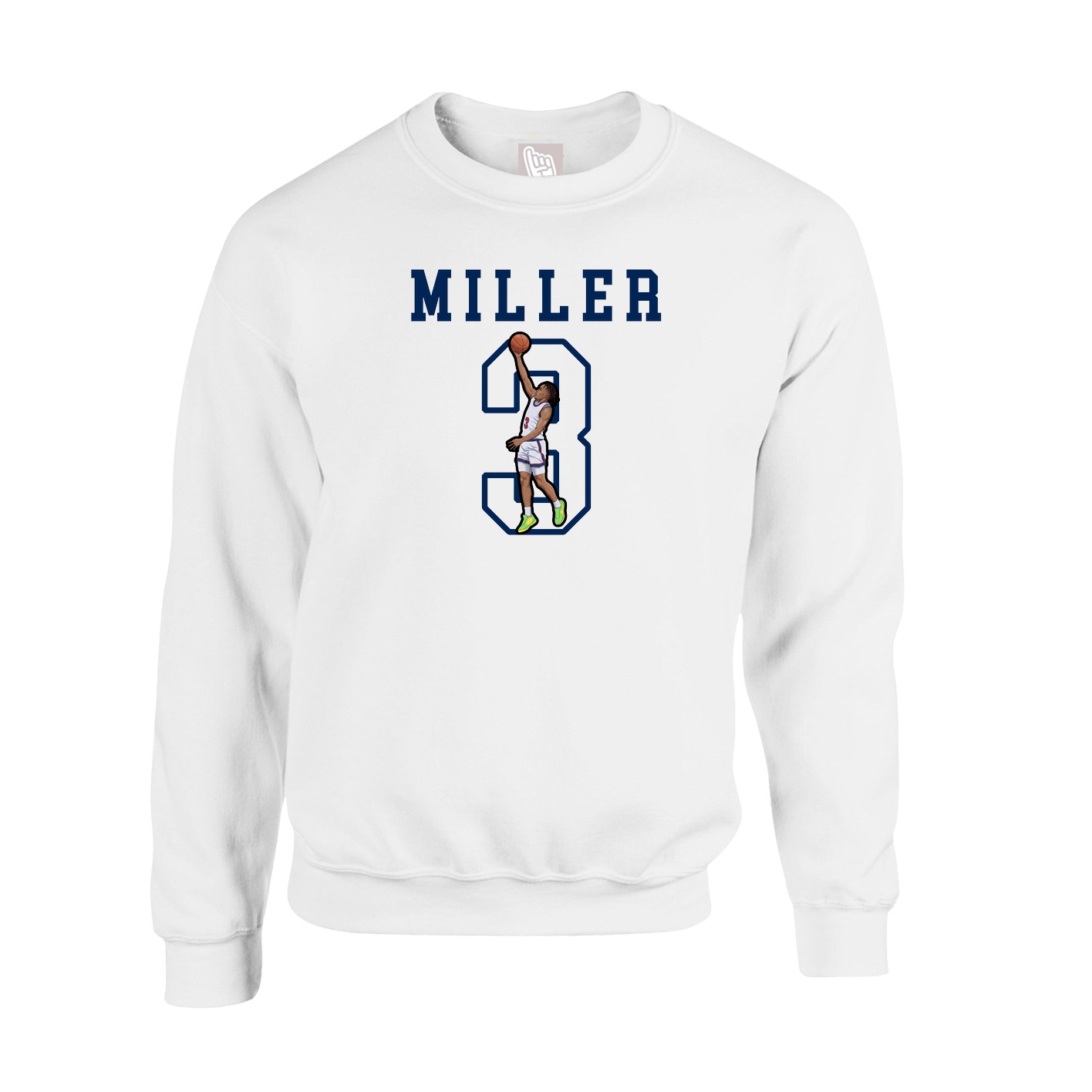 Fleece Crew — Shirsey in White