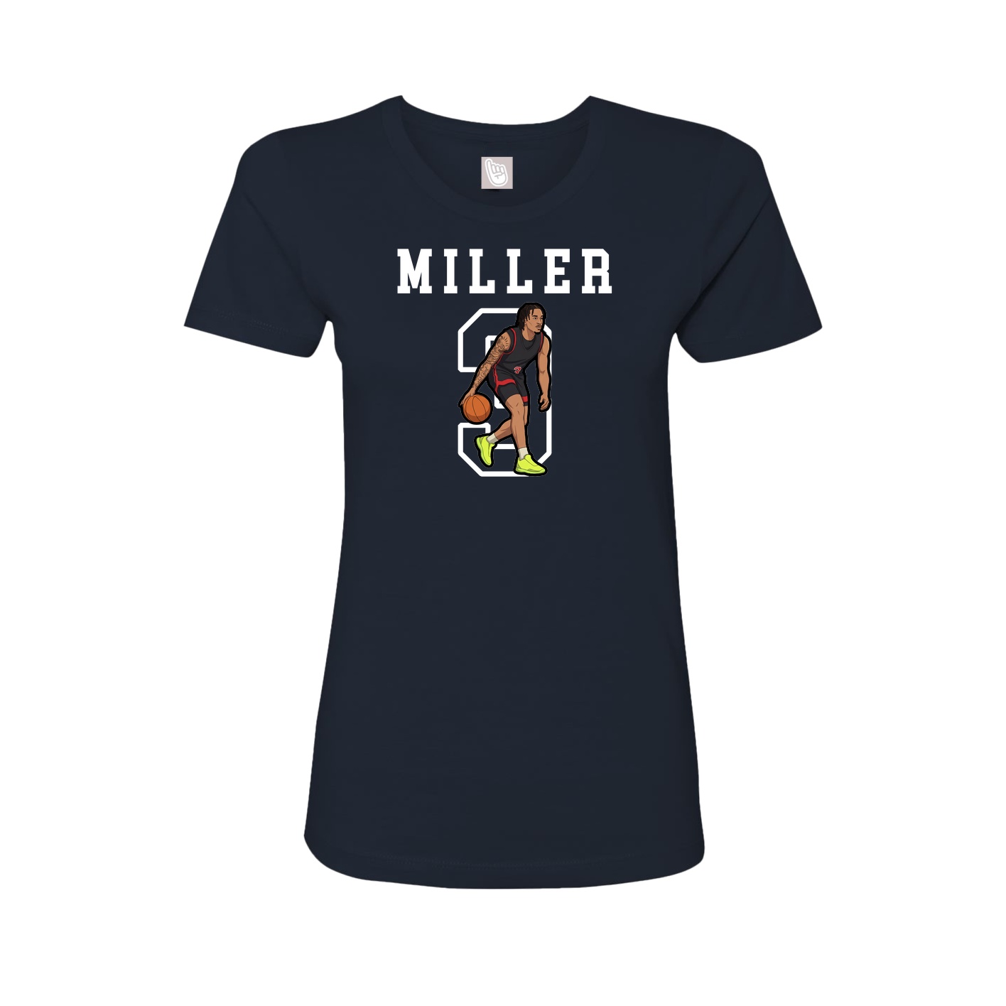 Fitted Women's Tee — Shirsey in Navy