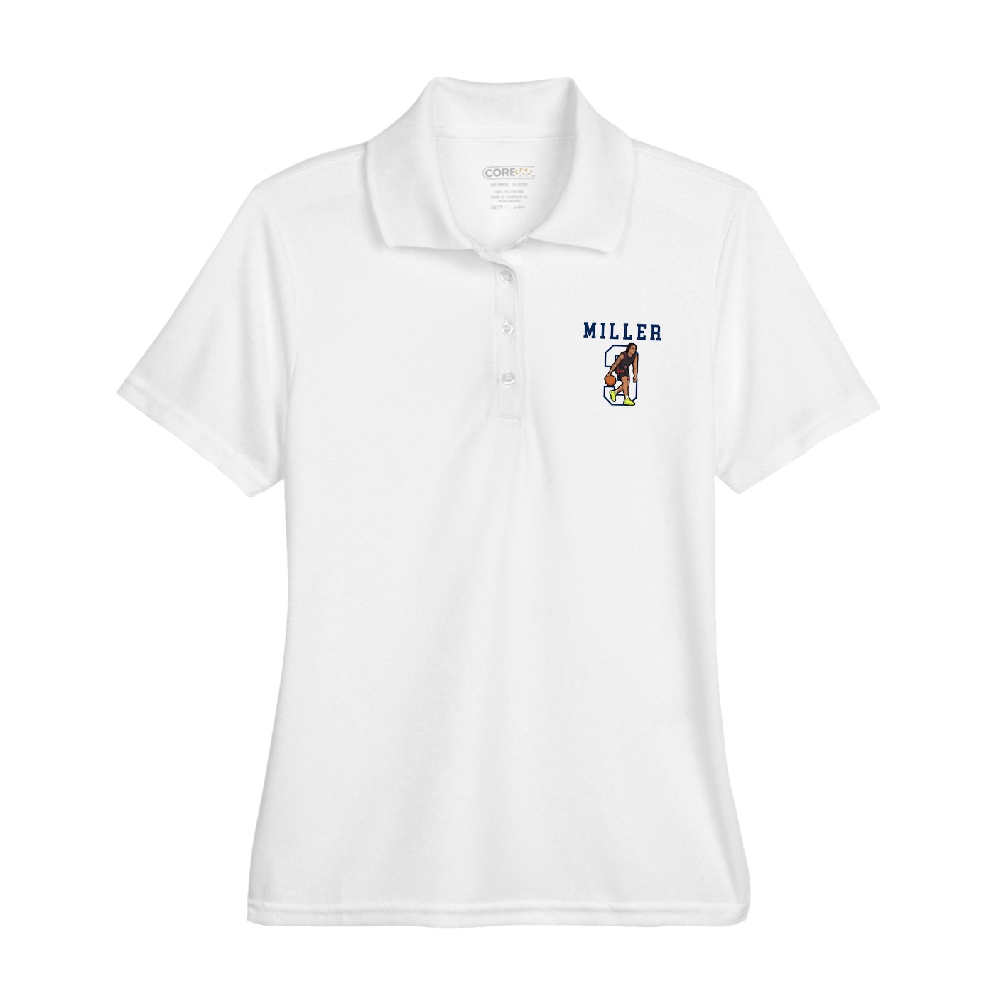 Womens Performance Polo — Shirsey in White