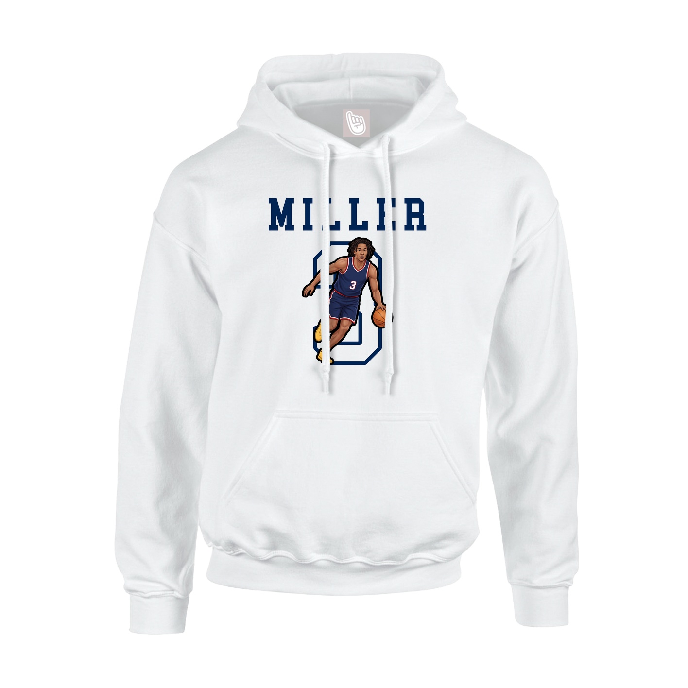 Youth Hoodie — Shirsey in White