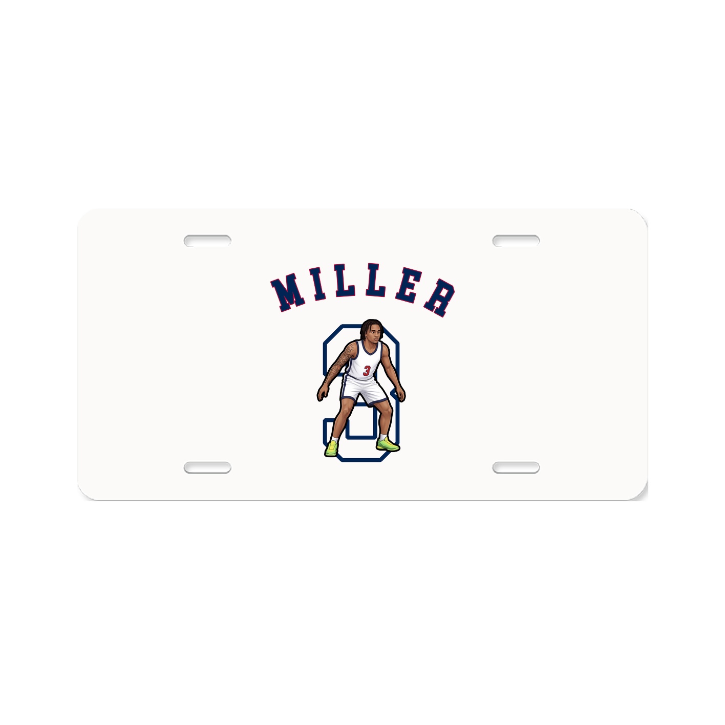 License Plate — Shirsey Arch in Classic