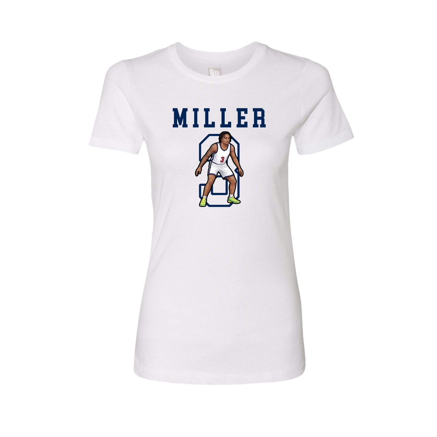 Fitted Women's Tee — Shirsey in White