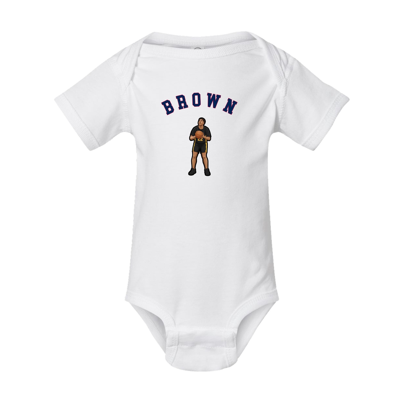 Baby Onesie — Shirsey Arch in White