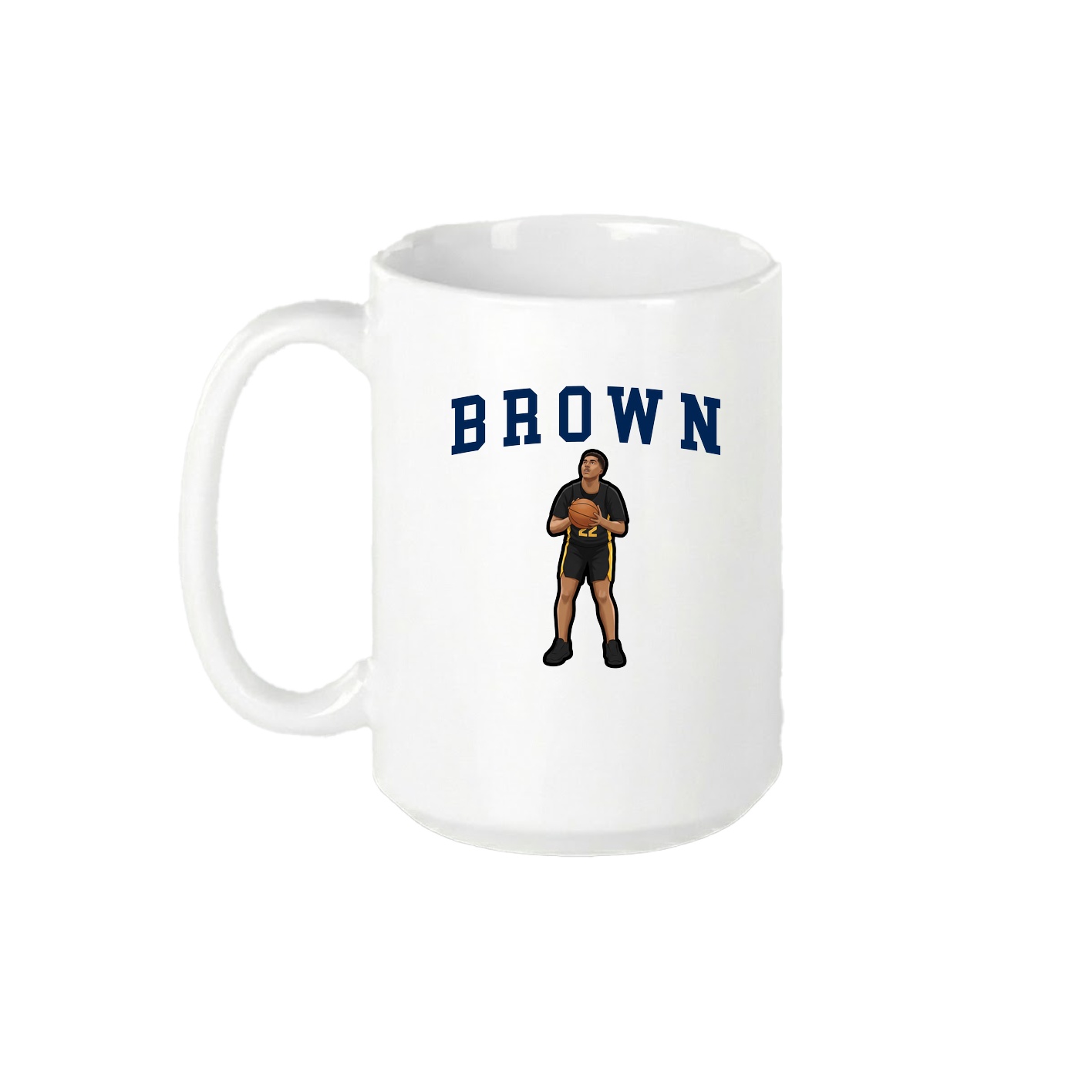 15oz Coffee Mug — Shirsey in White