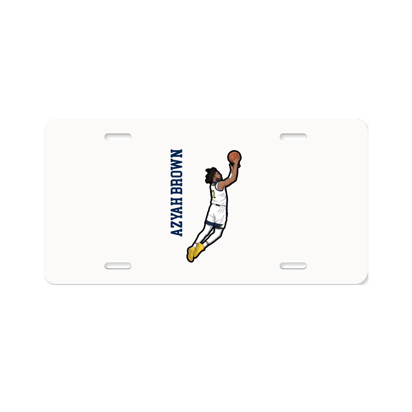 Aluminum License Plate