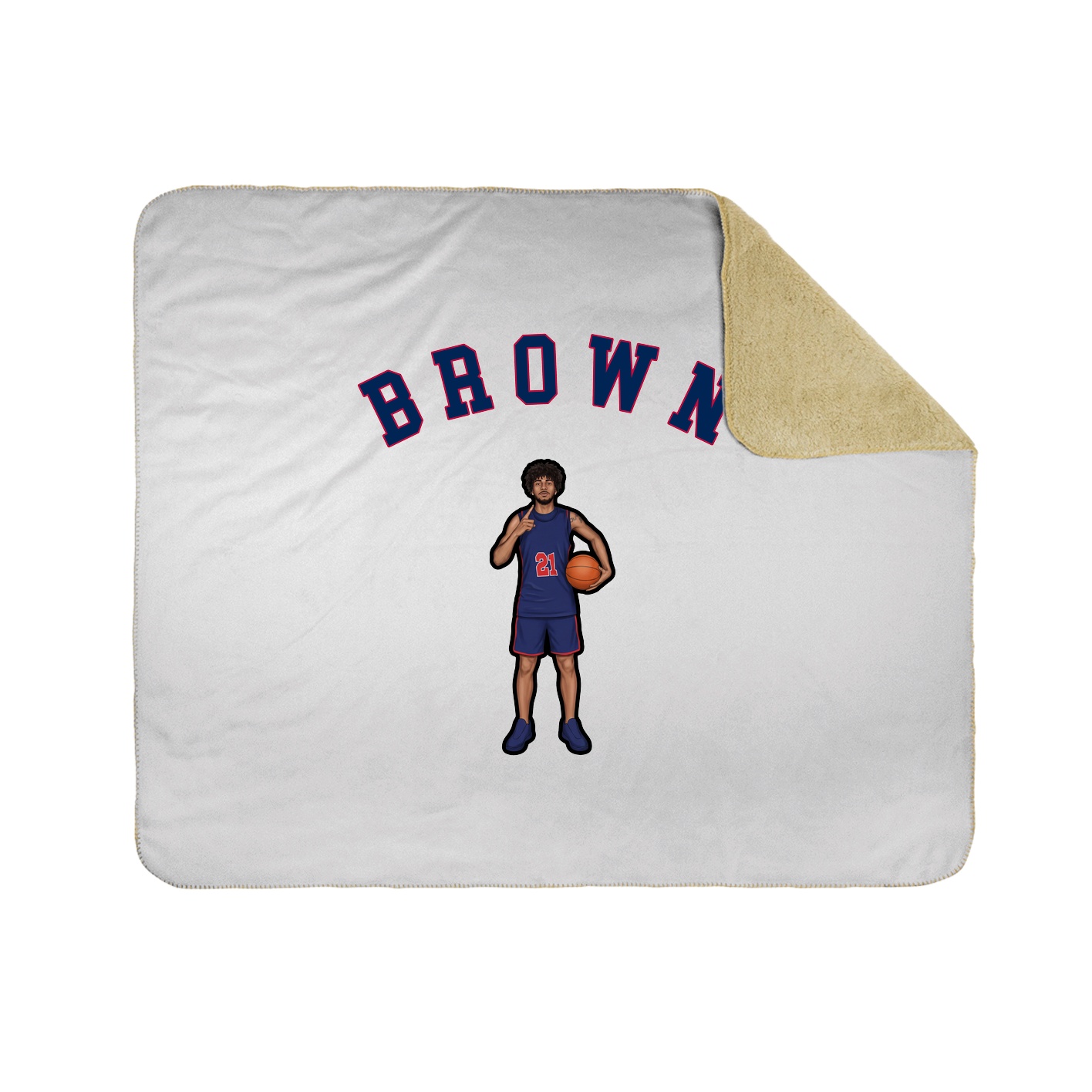 Throw Blanket — Shirsey Arch in White