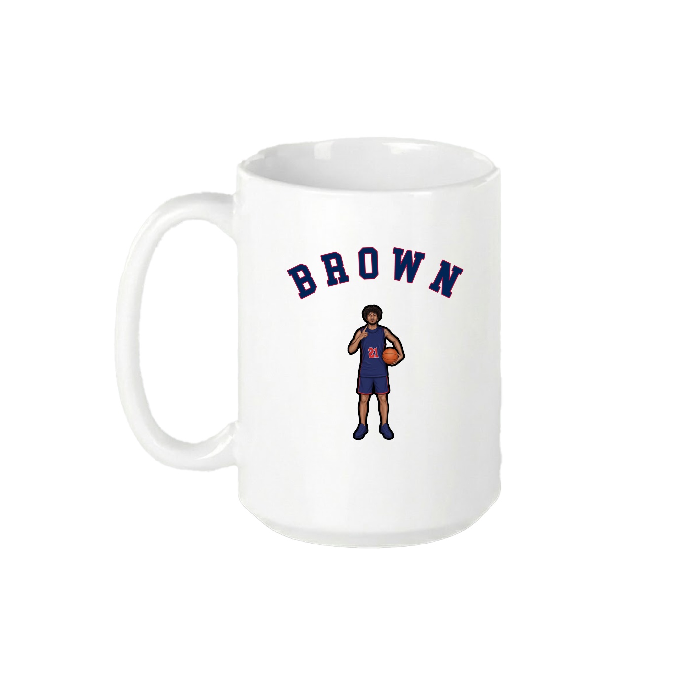 15oz Coffee Mug — Shirsey Arch in White