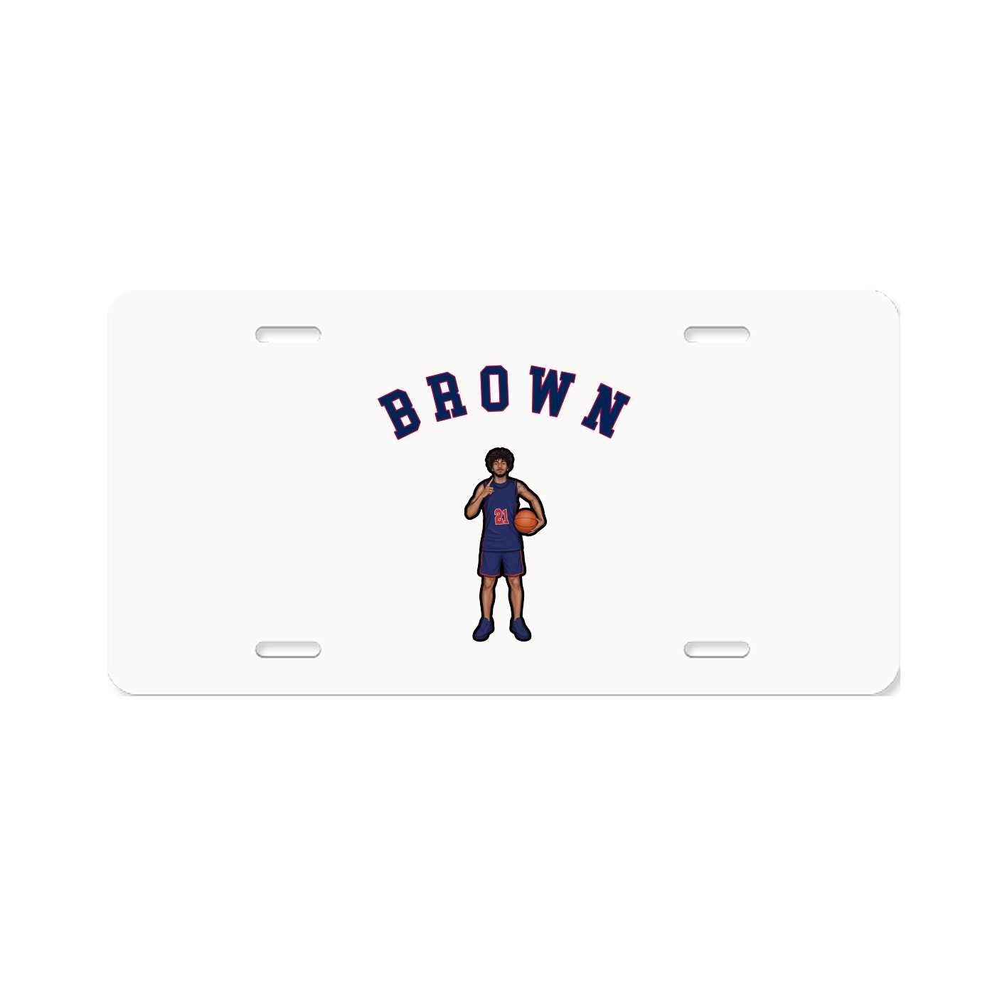 License Plate — Shirsey Arch in Classic