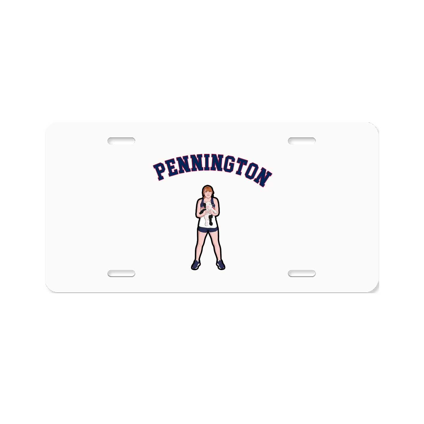 License Plate — Shirsey Arch in Classic